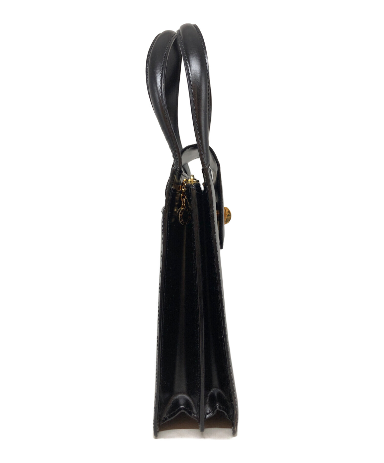 中古・古着通販】BVLGARI (ブルガリ) 2WAYショルダーバッグ ブラック 