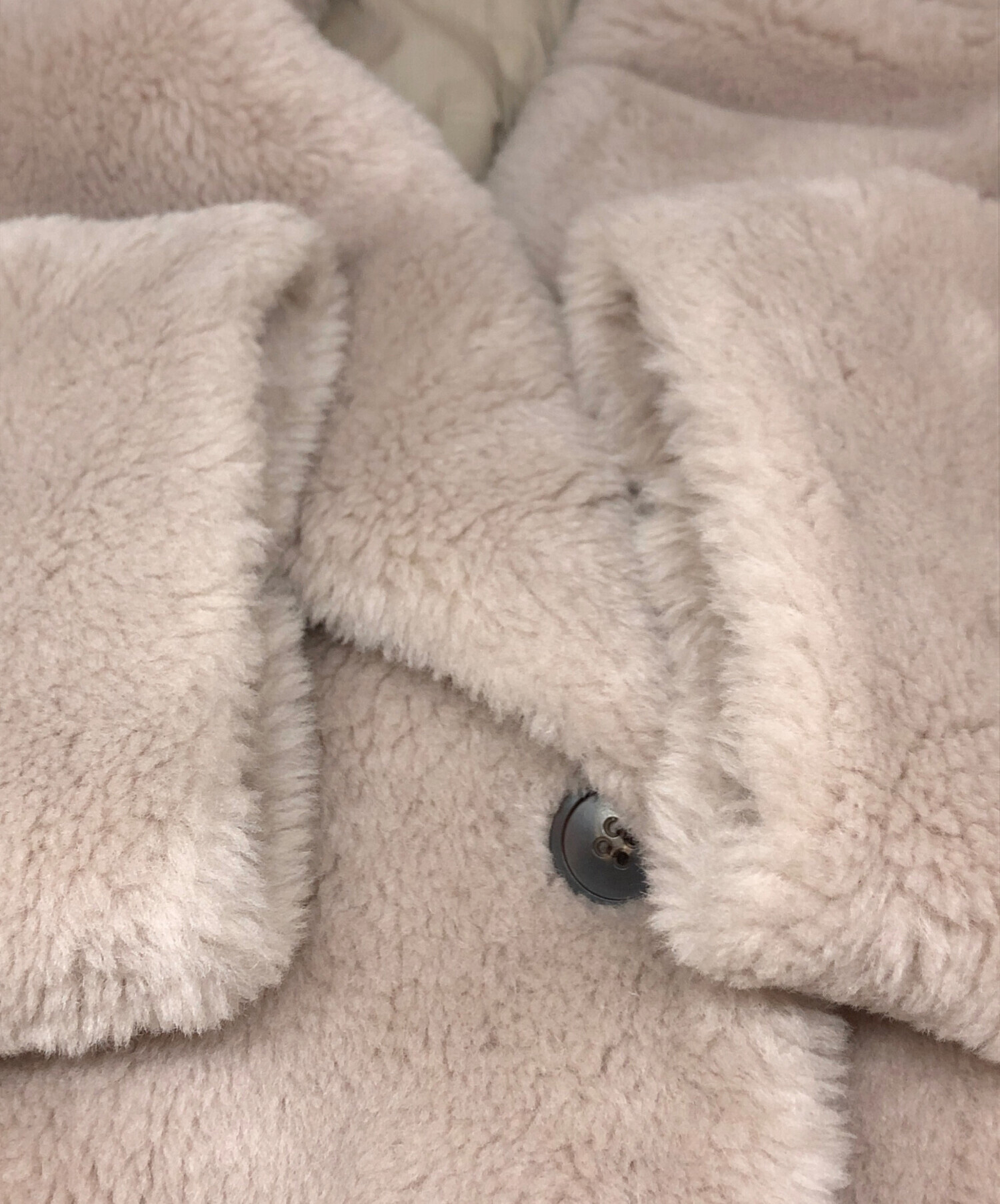 中古・古着通販】CHAOS (カオス) ウールボアダブルコート ピンク