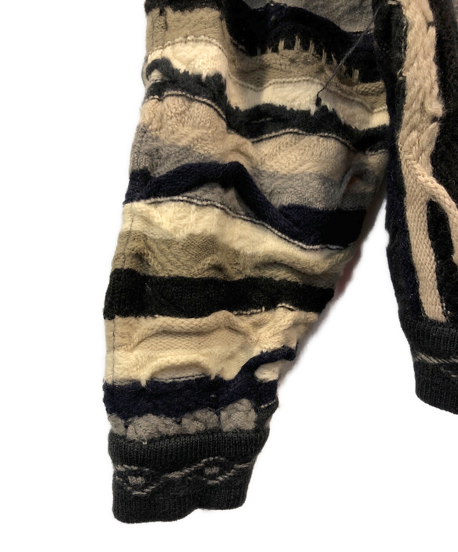 中古・古着通販】COOGI (クージー) 3Dニット ベージュ サイズ:US6 