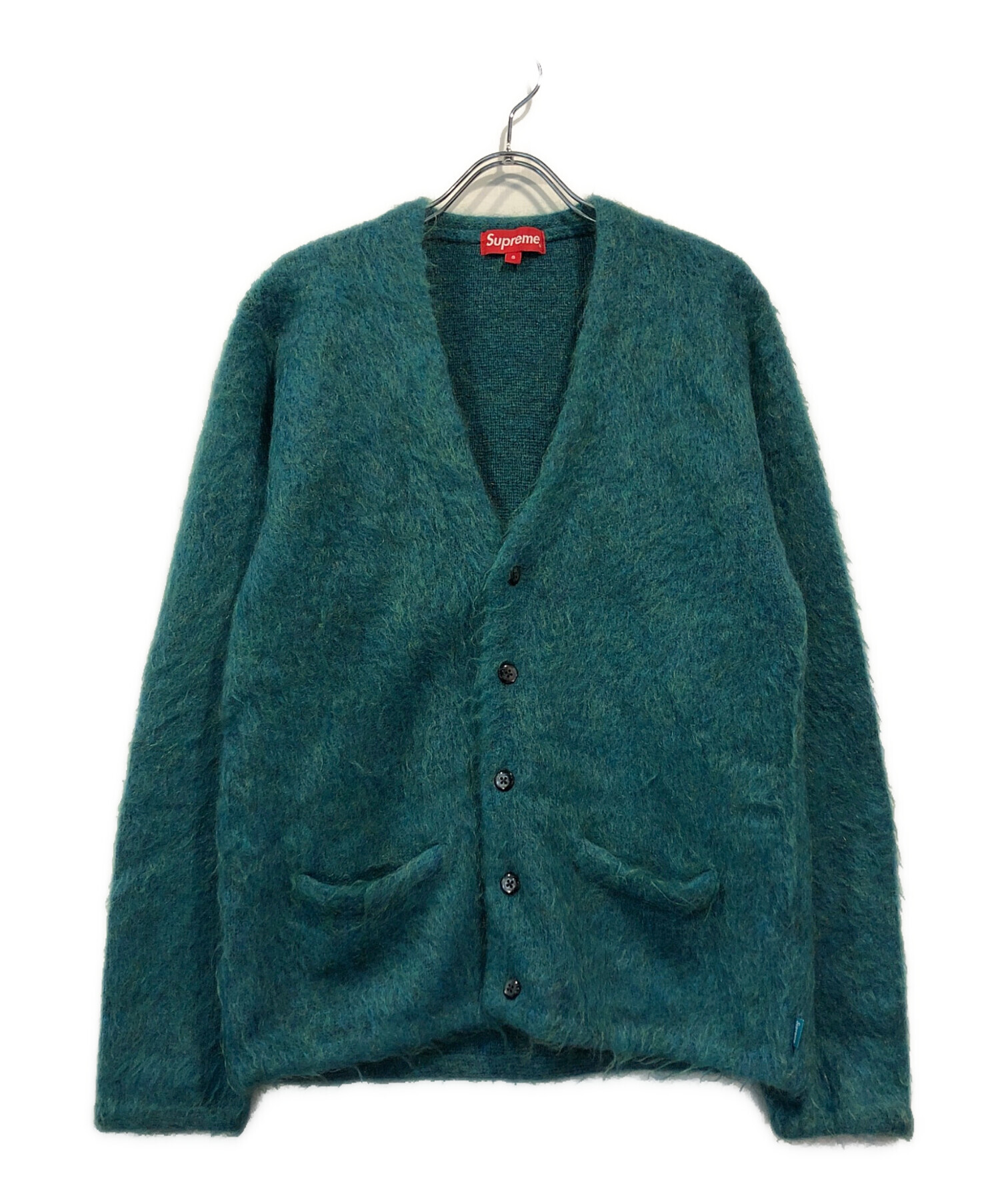 Supreme モヘアカーディガン モーガン蔵人 Supreme - supreme mohair cardigan モーガン蔵人着用の通販 by j