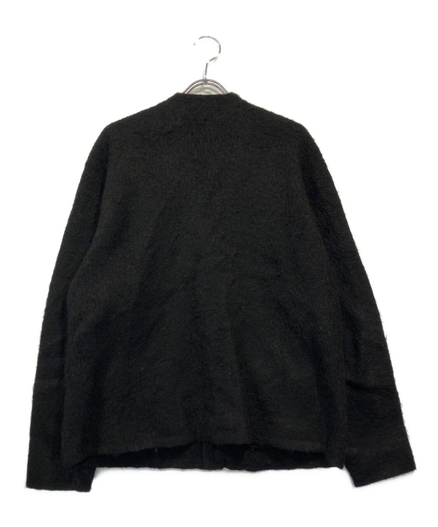 Supreme Brushed Mohair Cardigan Black Supreme brushed mohair