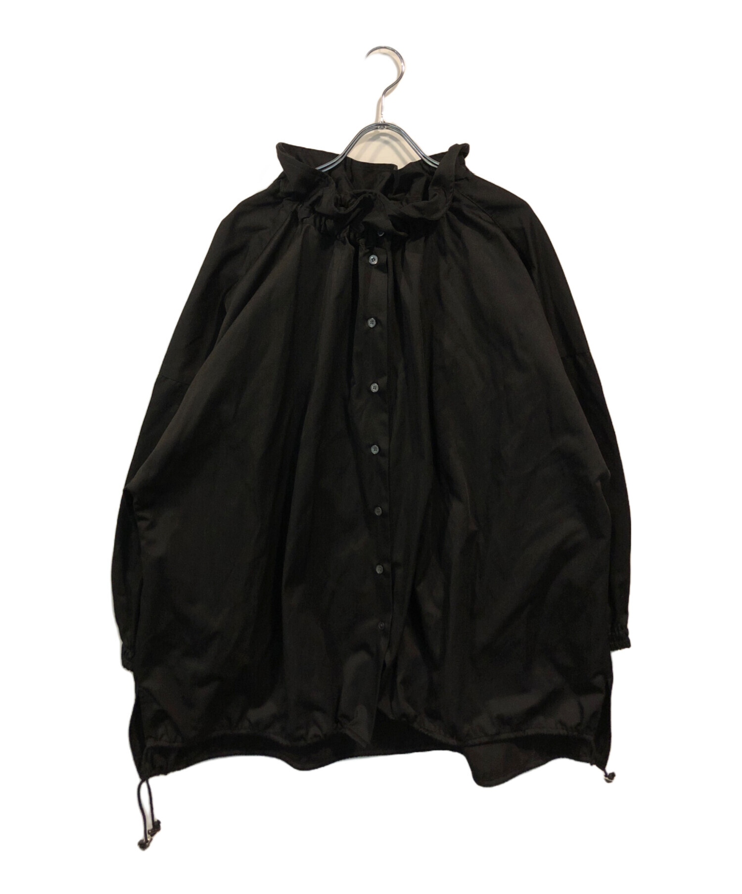 BEARDSLEY ビアズリー ギャザーブルゾン　ブラック　フリーサイズ ギャザーブルゾン （その他アウター）｜BEARDSLEY / ビアズリー