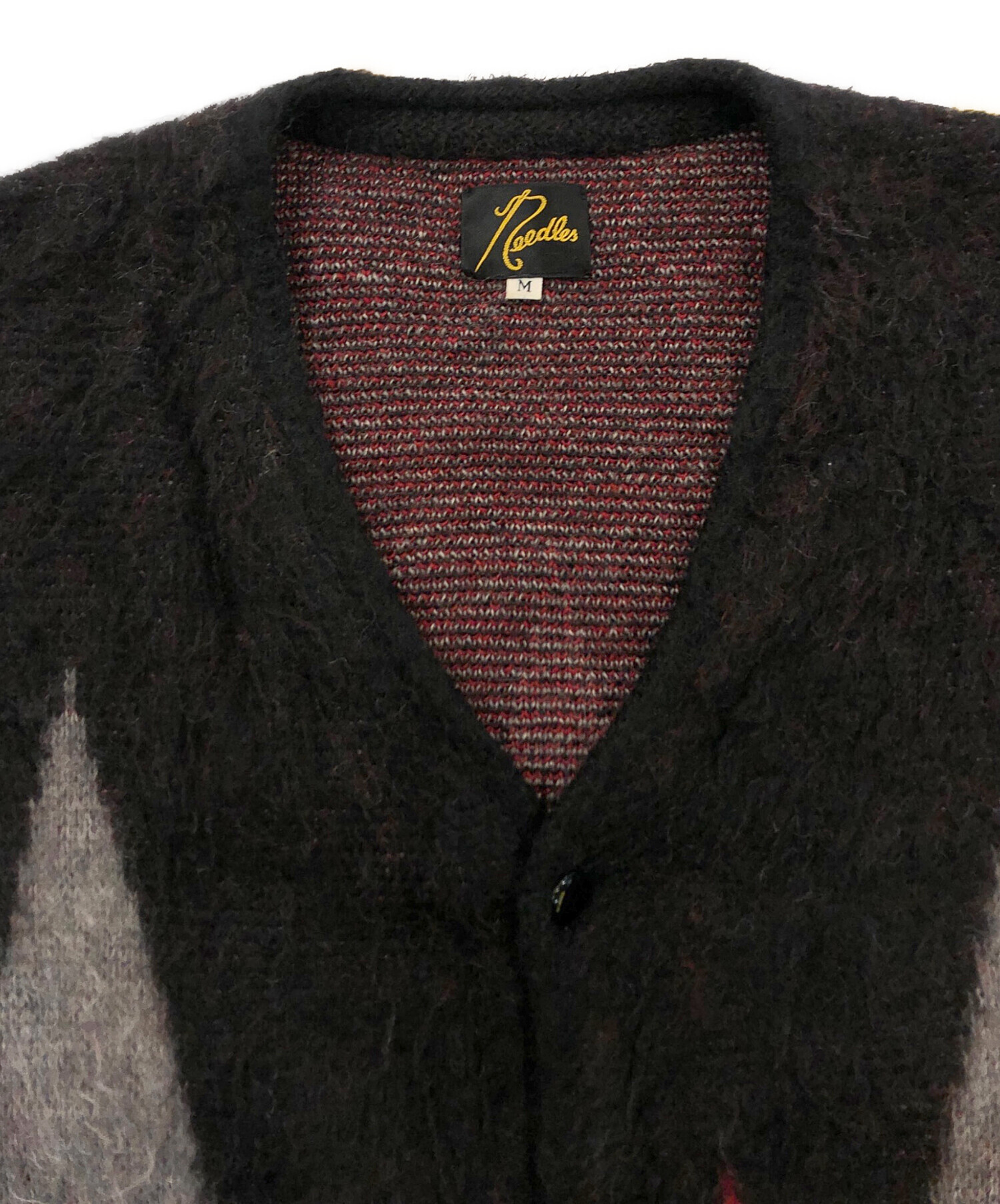 中古・古着通販】Needles (ニードルズ) アーガイル柄モヘア