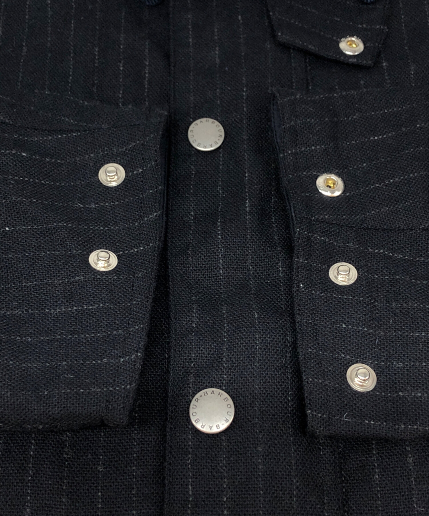 中古・古着通販】Barbour (バブアー) ウールストライプジャケット