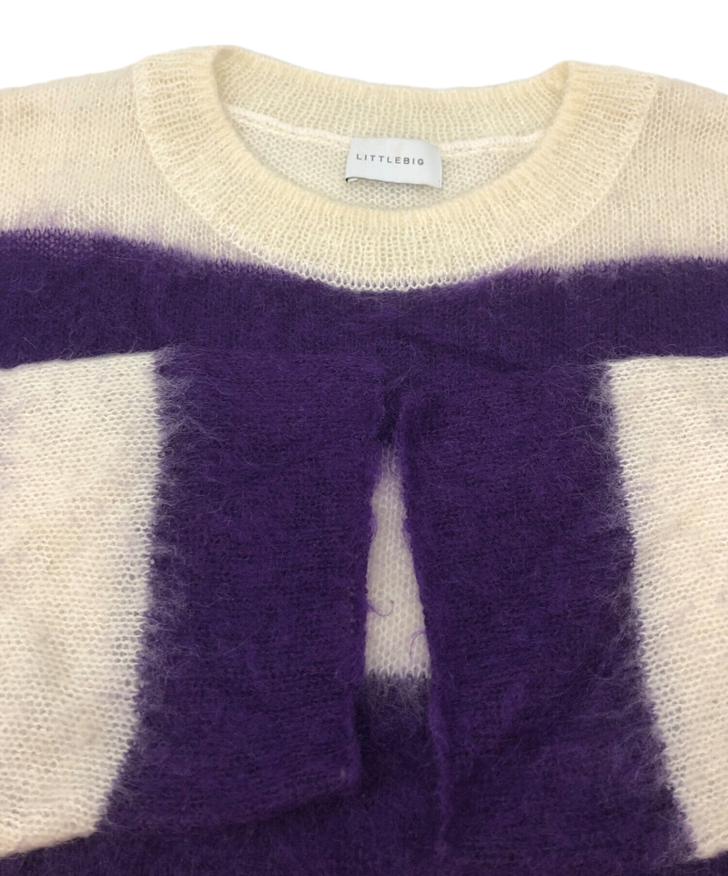 中古・古着通販】LITTLEBIG (リトルビッグ) Mohair Knit ベージュ 