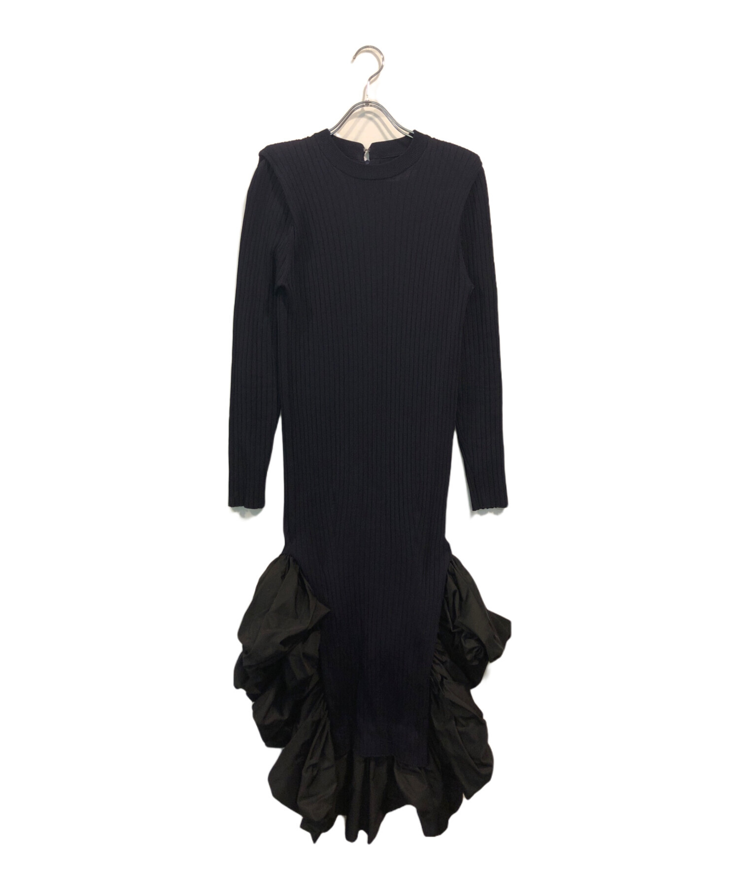 TOGA archives ニットワンピース　ノースリーブ　ブラック　トーガ TOGA archives ニットワンピース ノースリーブ ブラック トーガ