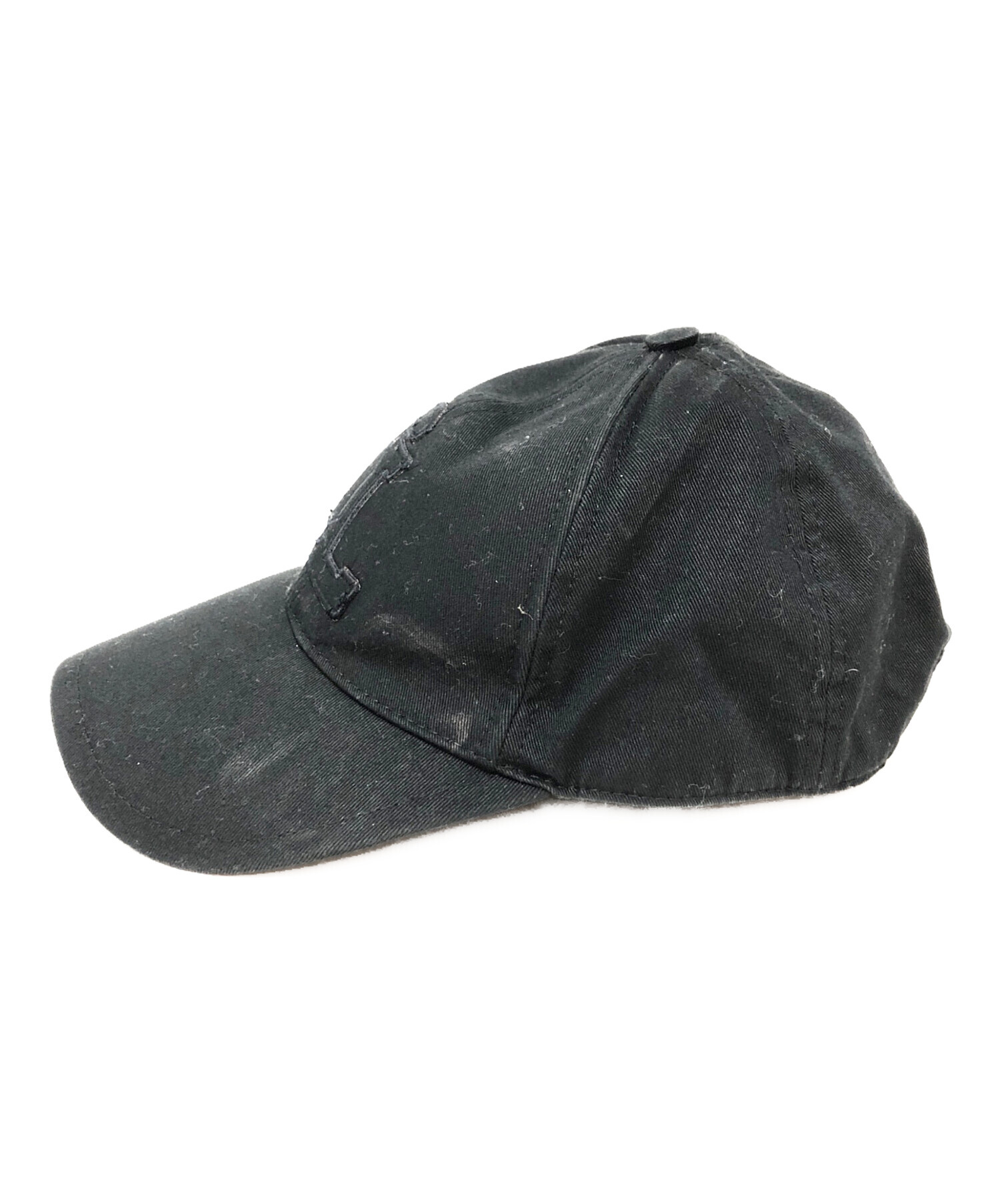 サンローラン パリ キャップ NEW ERA CASSANDRE CAP IN CANVAS in Black | Saint Laurent | YSL EN-US