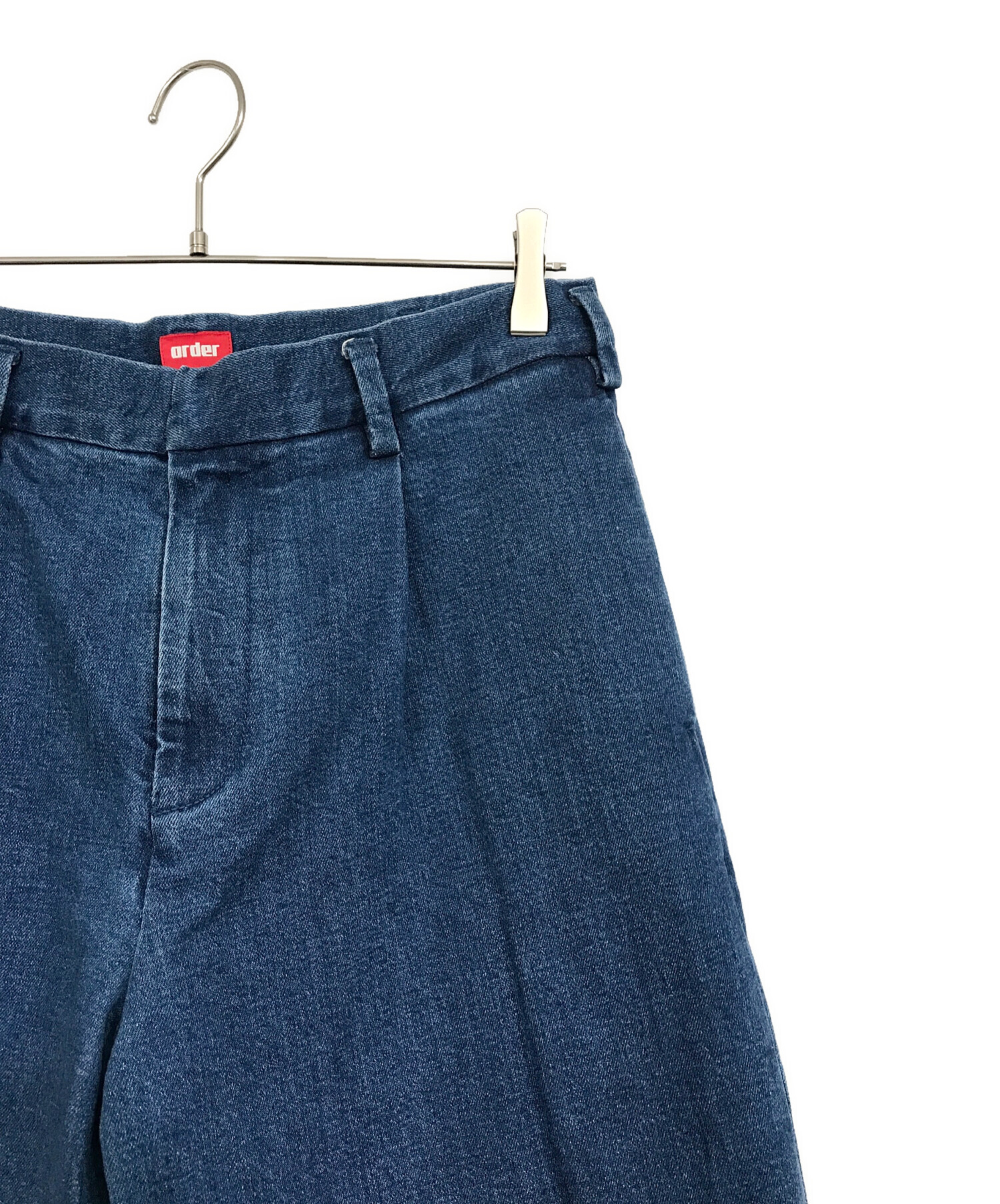 中古・古着通販】order (オーダー) loose slacks denim インディゴ 