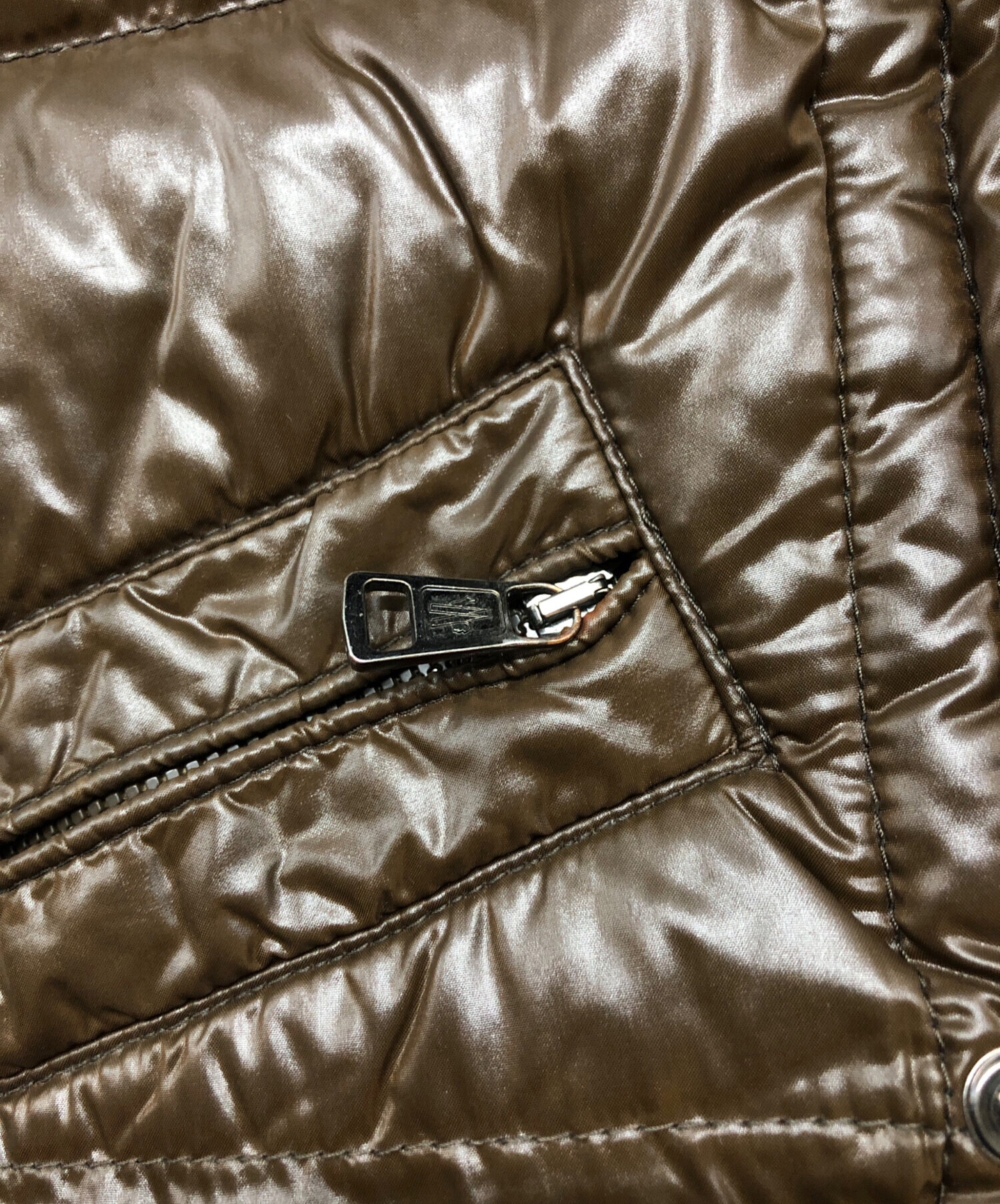 中古・古着通販】MONCLER (モンクレール) K2ダウンジャケット ブラウン