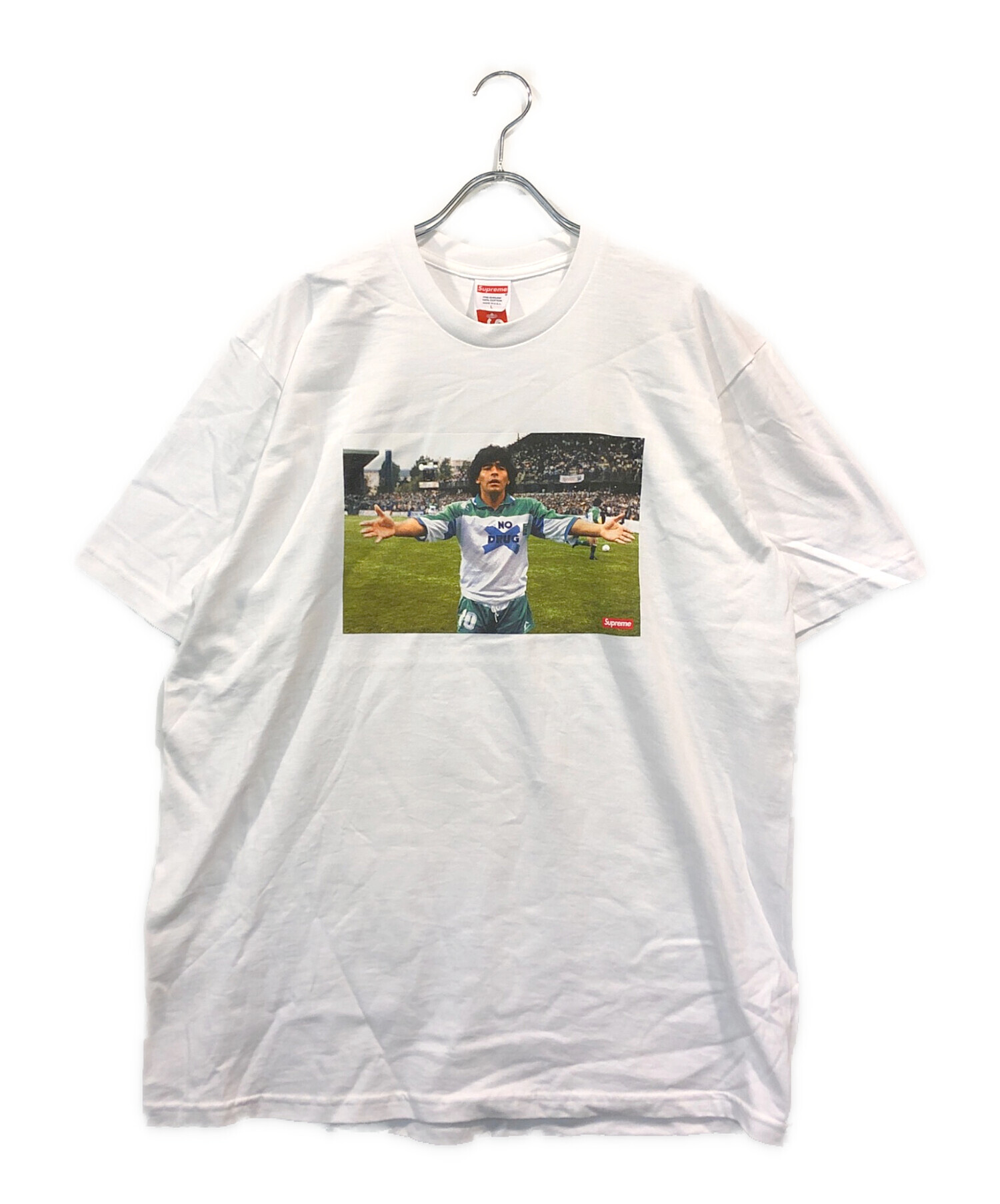 中古・古着通販】SUPREME (シュプリーム) マラドーナTEE ホワイト 