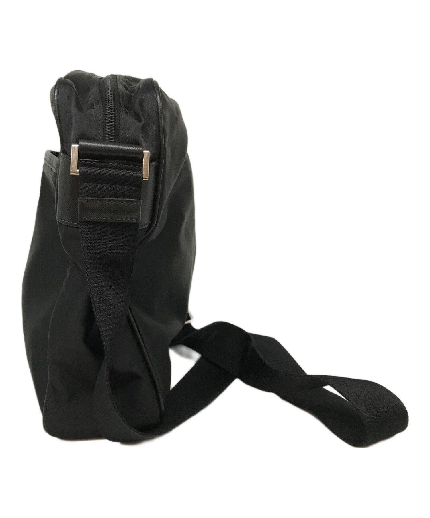 中古・古着通販】PRADA (プラダ) ロゴナイロンショルダーバッグ