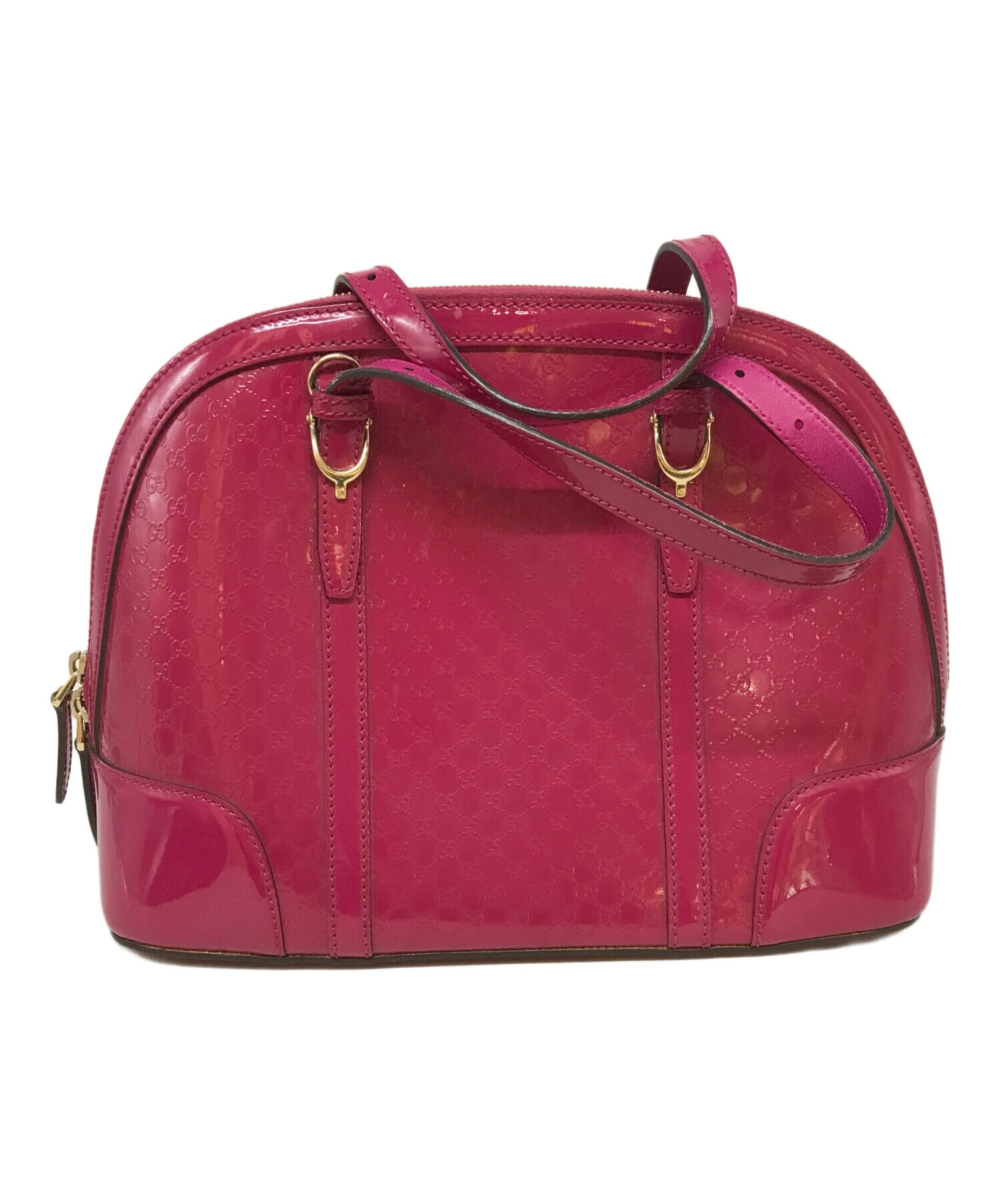 GUCCI グッチ ハンドバック ショルダーバッグ 2way エナメル 【公式通販】