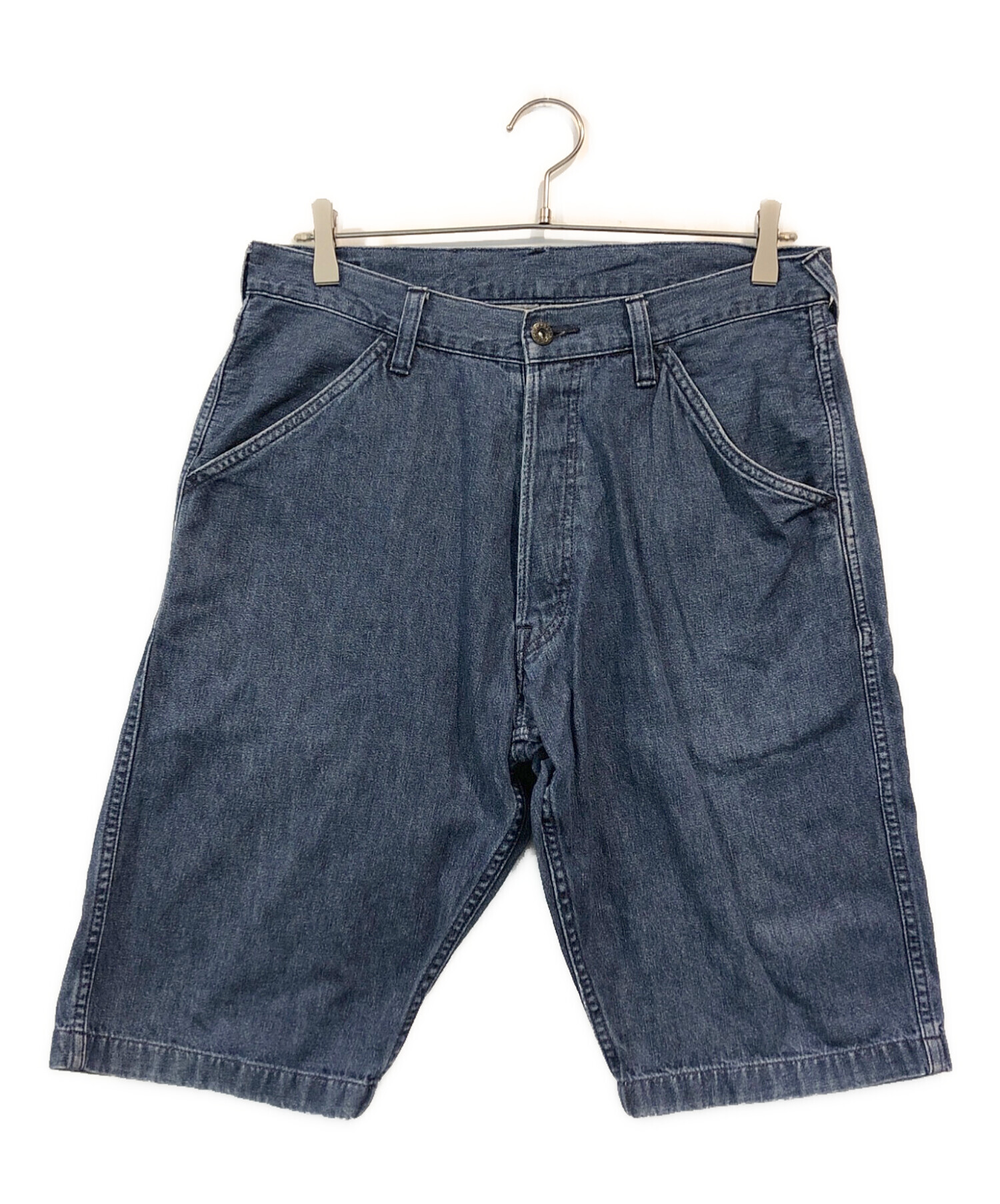 中古・古着通販】EVISU (エビス) ドクチンペイントハーフパンツ