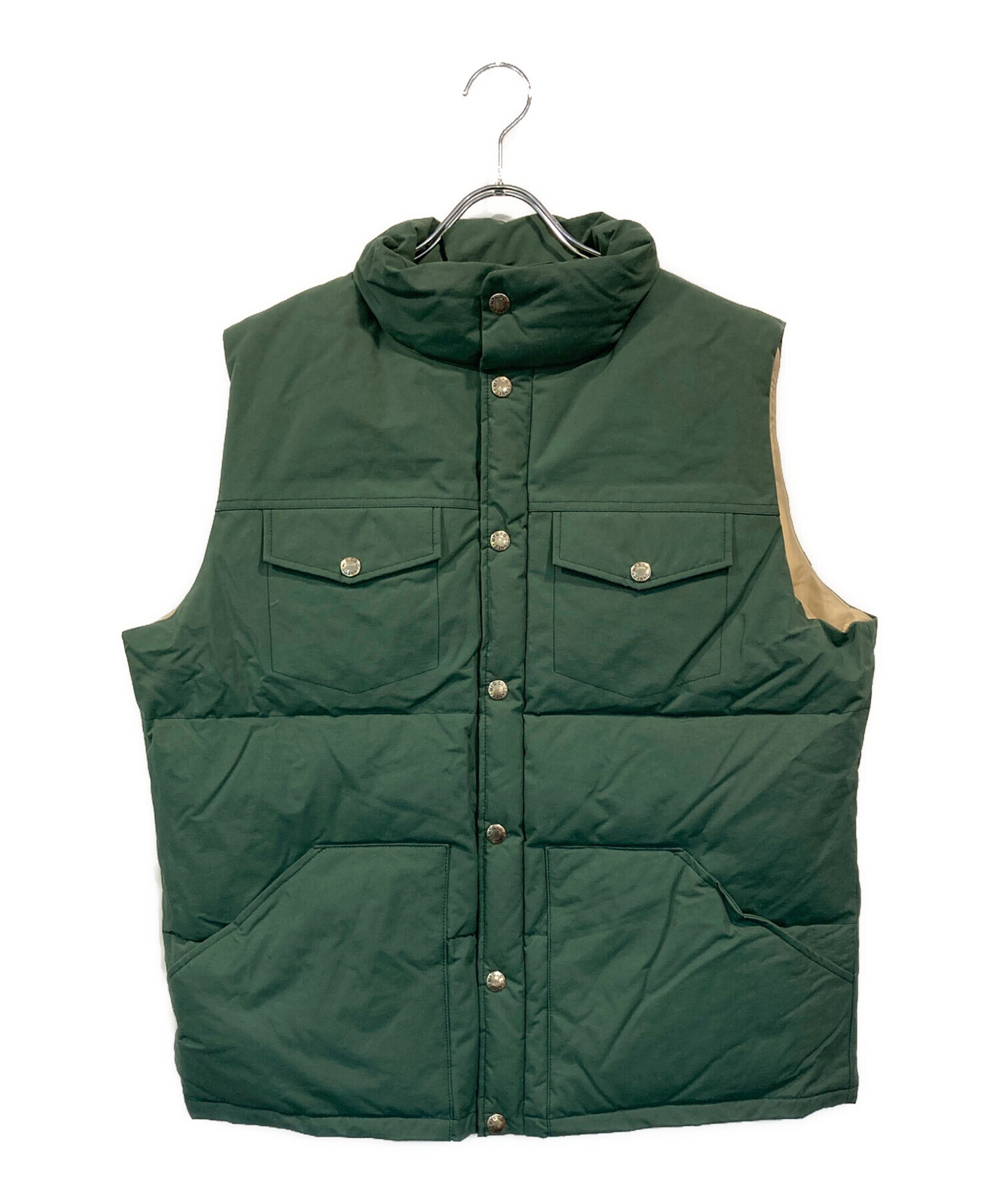 中古・古着通販】PHERROW'S (フェローズ) ダウンベスト グリーン