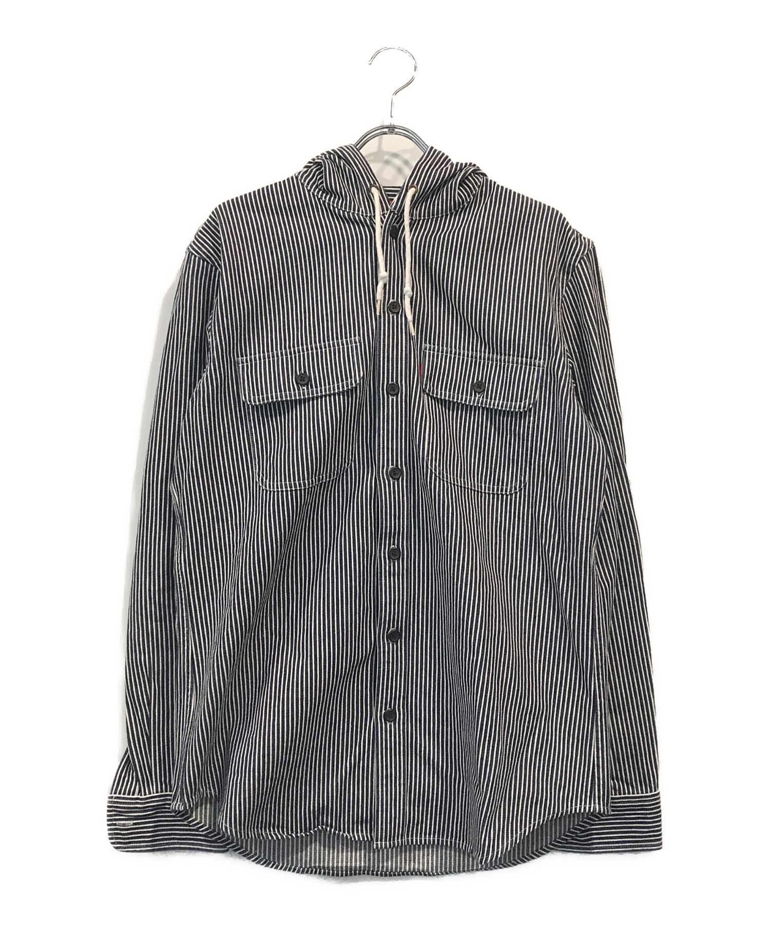 中古・古着通販】SUPREME (シュプリーム) 12AW Hooded Denim Shirt 