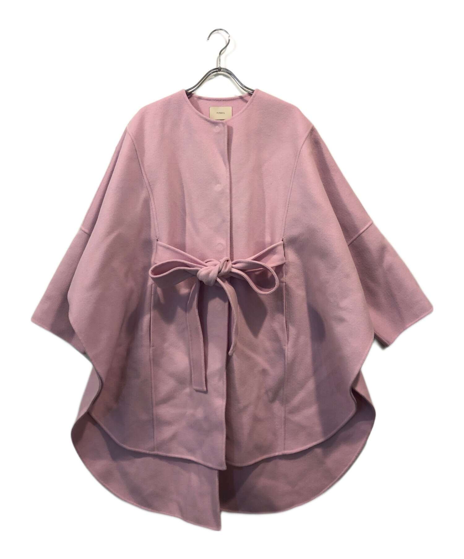 中古・古着通販】LE PHIL (ル フィル) ソフトウールリバーハーフコート