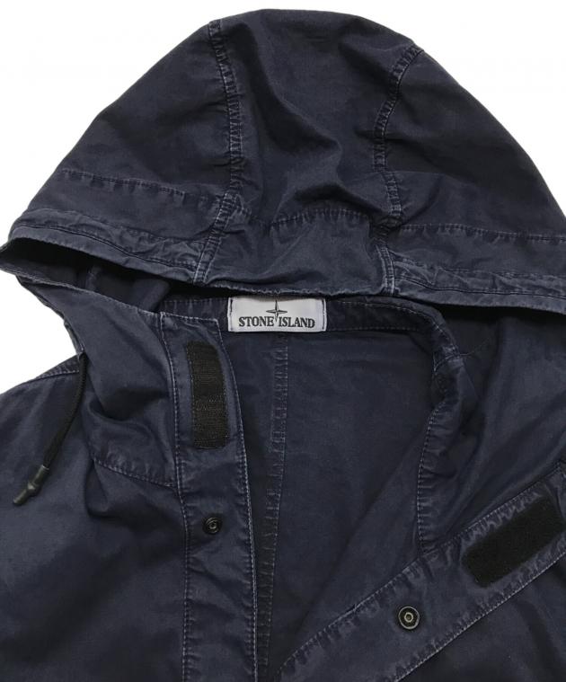 STONE  6815118WN フーデッドオーバーシャツジャケット STONE ISLAND 6815118WN フーデッドオーバーシャツジャケット