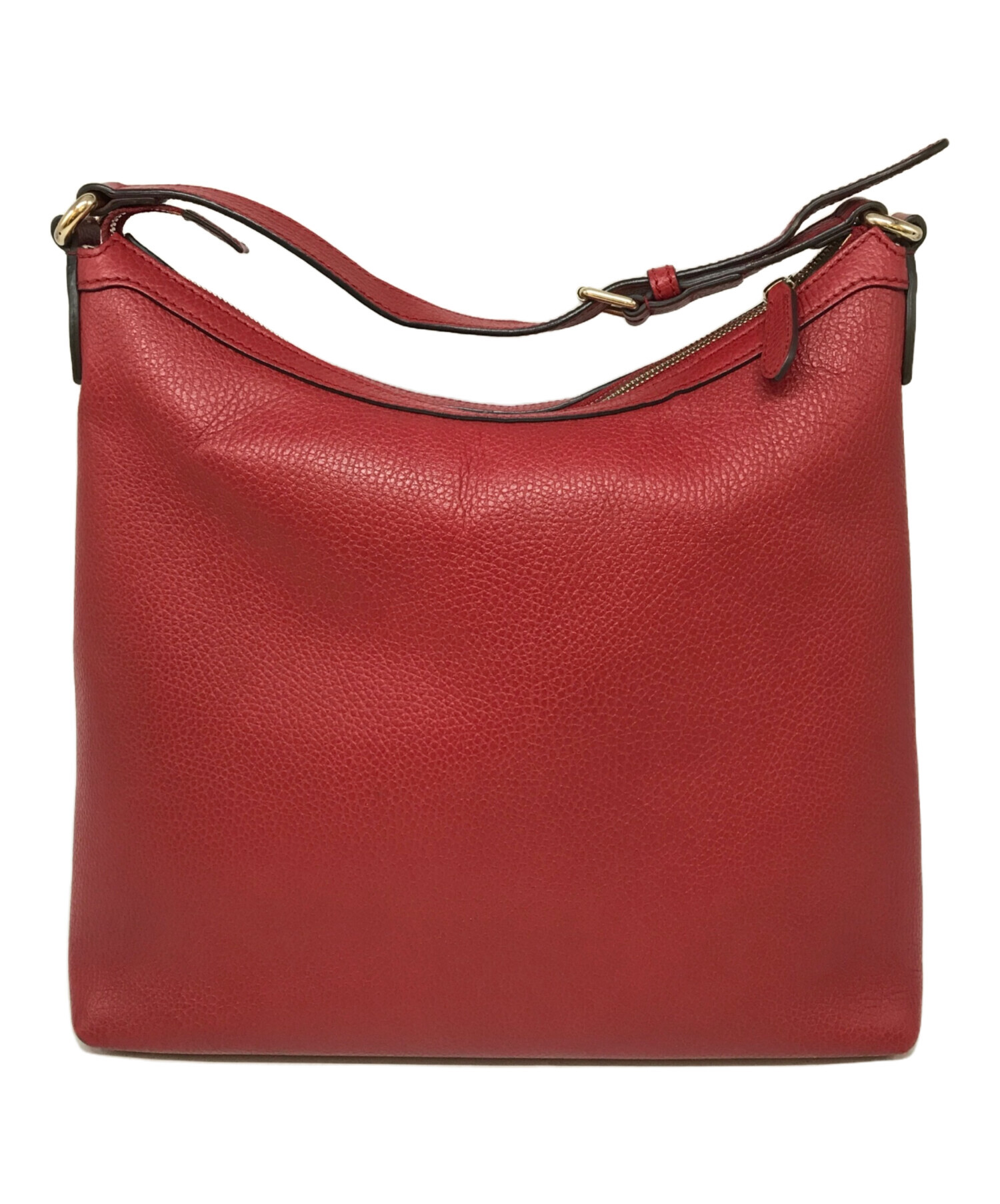 中古・古着通販】GUCCI (グッチ) ワンショルダーバッグ レッド 