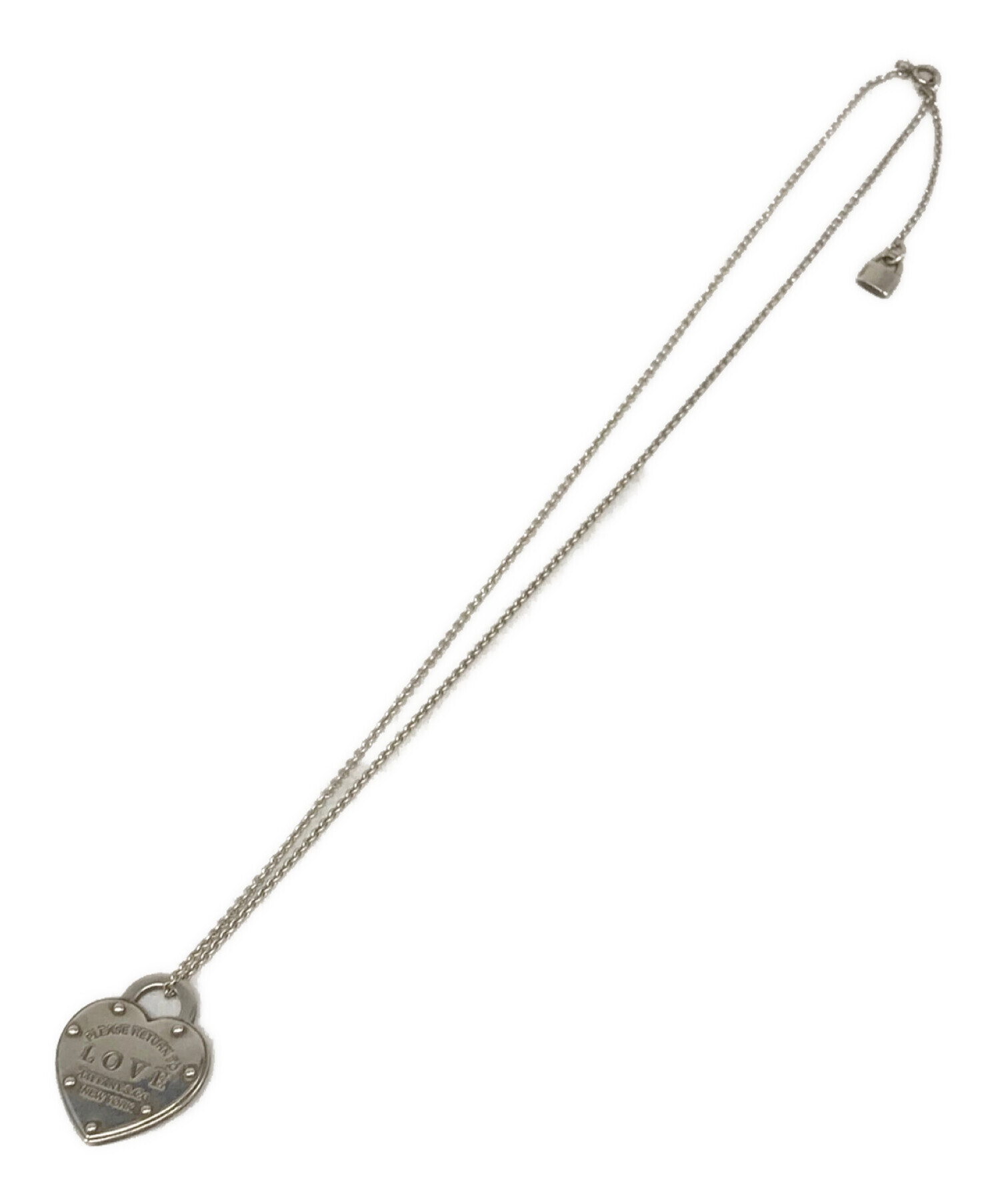 ティファニーTiffany & Co 正規品　シルバー　中古 中古・古着通販】TIFFANY & Co. (ティファニー) リターントゥラ