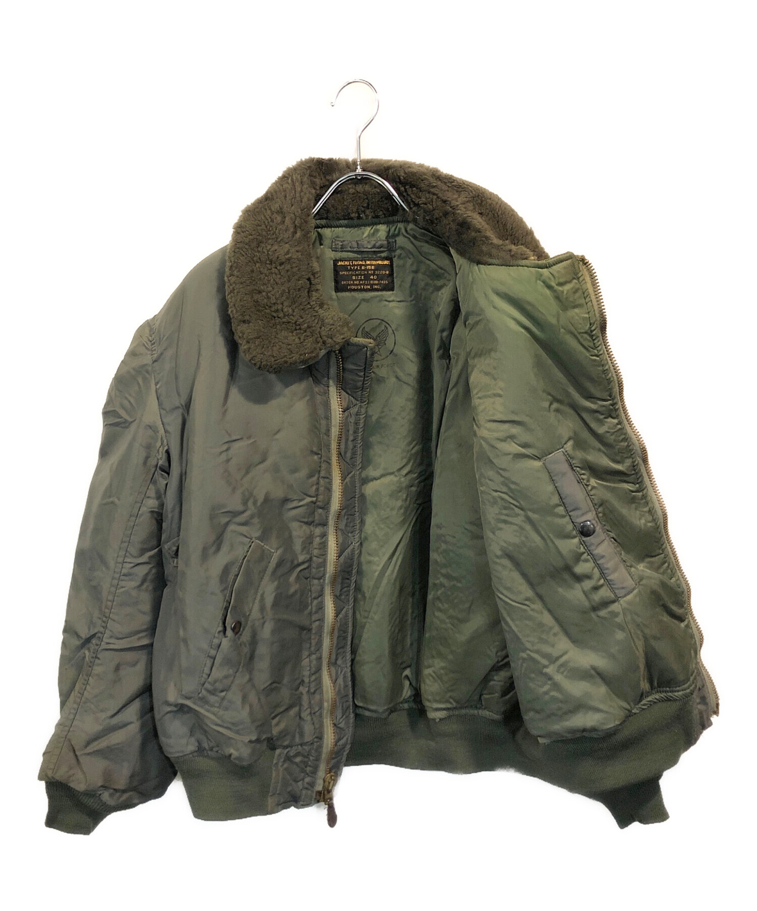 中古・古着通販】HOUSTON (ヒューストン) B-15Bフライトジャケット