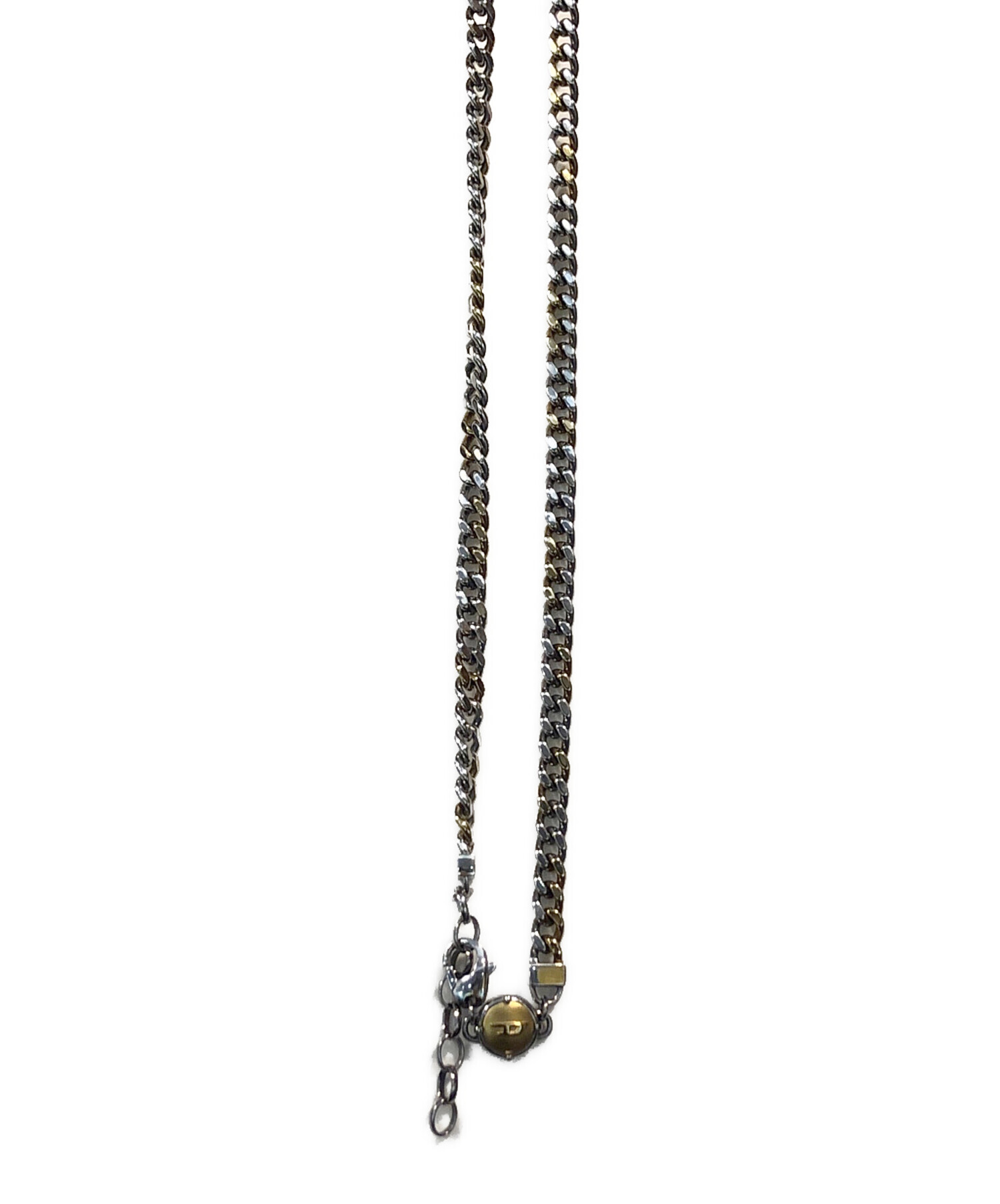 中古・古着通販】DIESEL (ディーゼル) 喜平コンビチェーンネックレス 