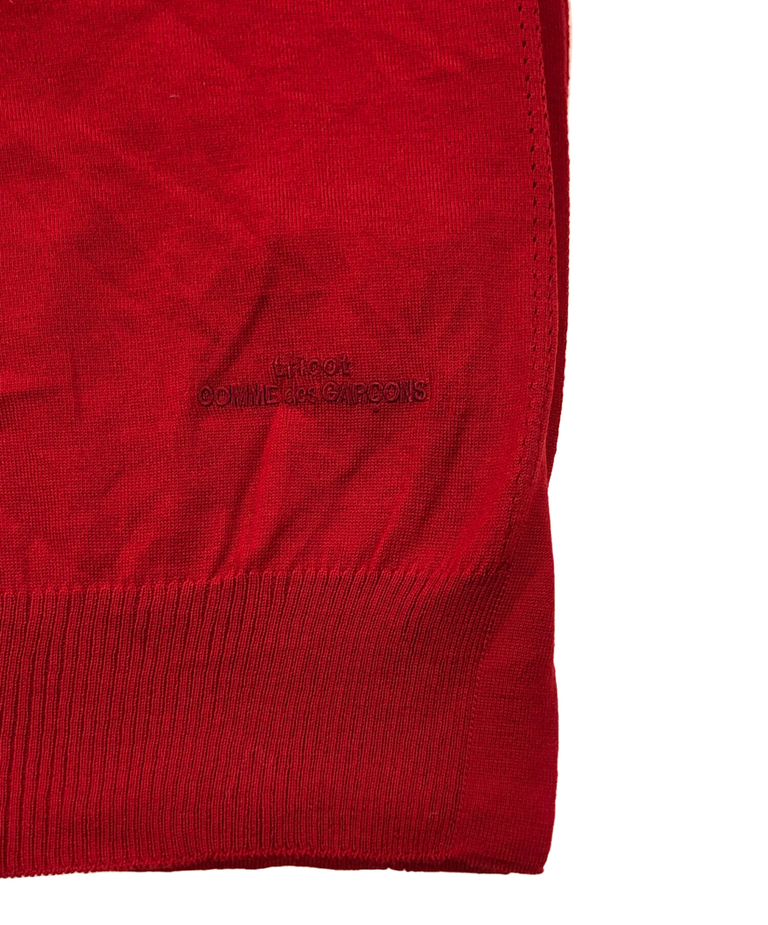 トリコ コムデギャルソン ウール100% ストール tricot 中古・古着通販】tricot COMME des GARCONS (トリココムデギャルソン