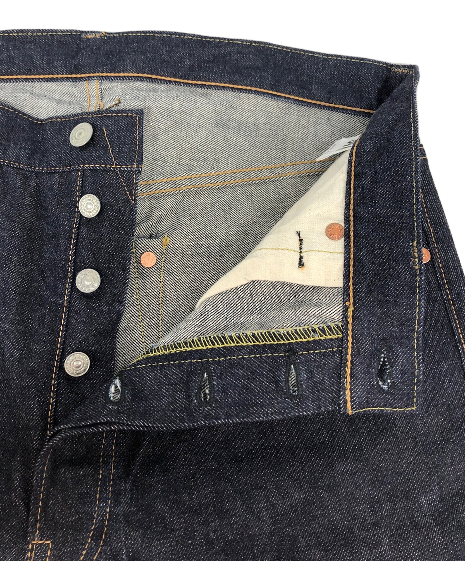 DENIME ドゥニーム リジットインディゴデニム 新品未使用 サイズ31 中古・古着通販】DENIME (ドゥニーム) リジットデニム インディゴ