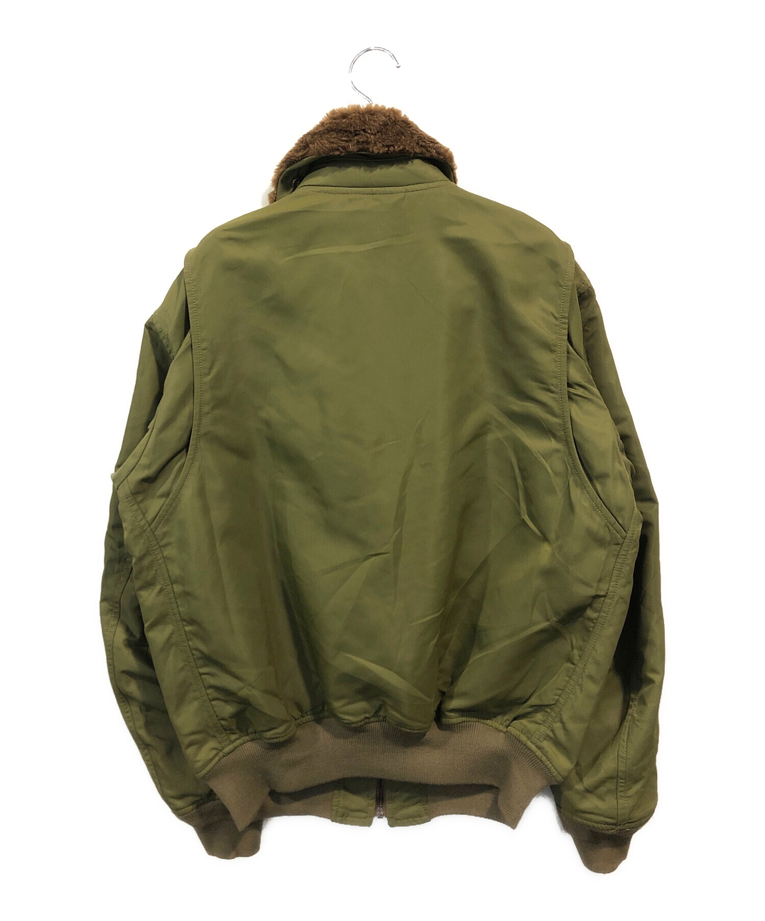 中古・古着通販】RRL (ダブルアールエル) フライトジャケット グリーン 