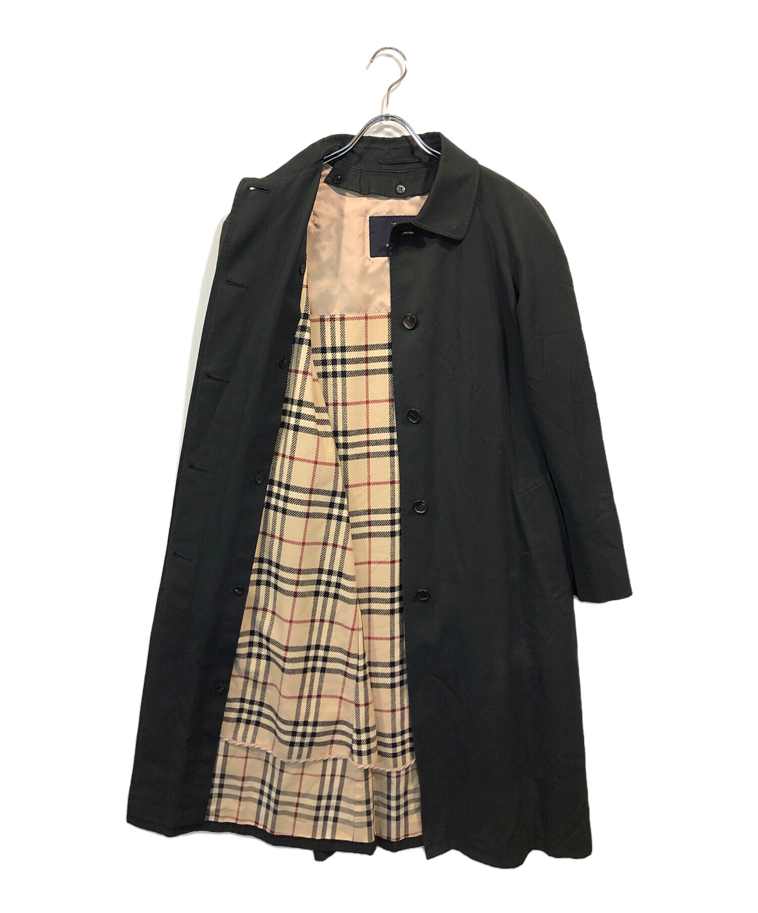 バーバリーロンドン LONDON BURBERRY 裏地ノバチェック ブラック