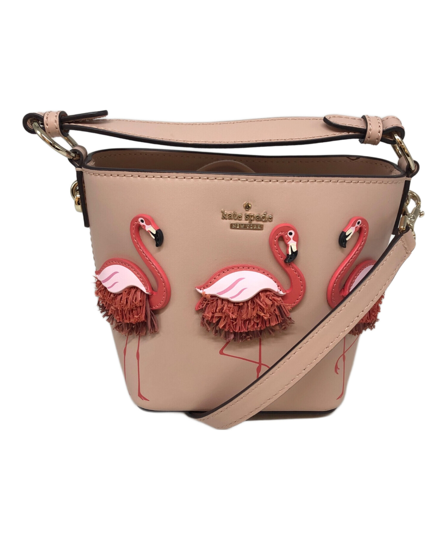 ひい　ケイトスペード　フラミンゴバッグ 中古・古着通販】Kate Spade (ケイトスペード) フラミンゴショルダー