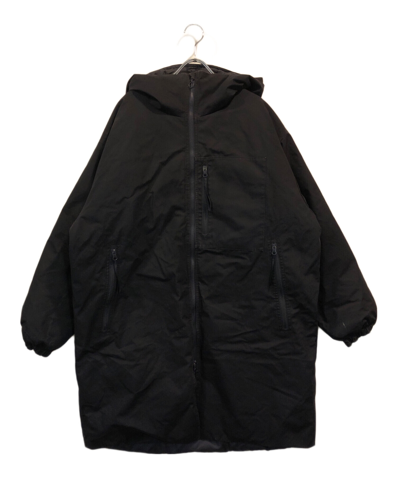 中古・古着通販】nanamica (ナナミカ) down long coat ネイビー 中古・古着通販】nanamica (ナナミカ) down long coat ネイビー