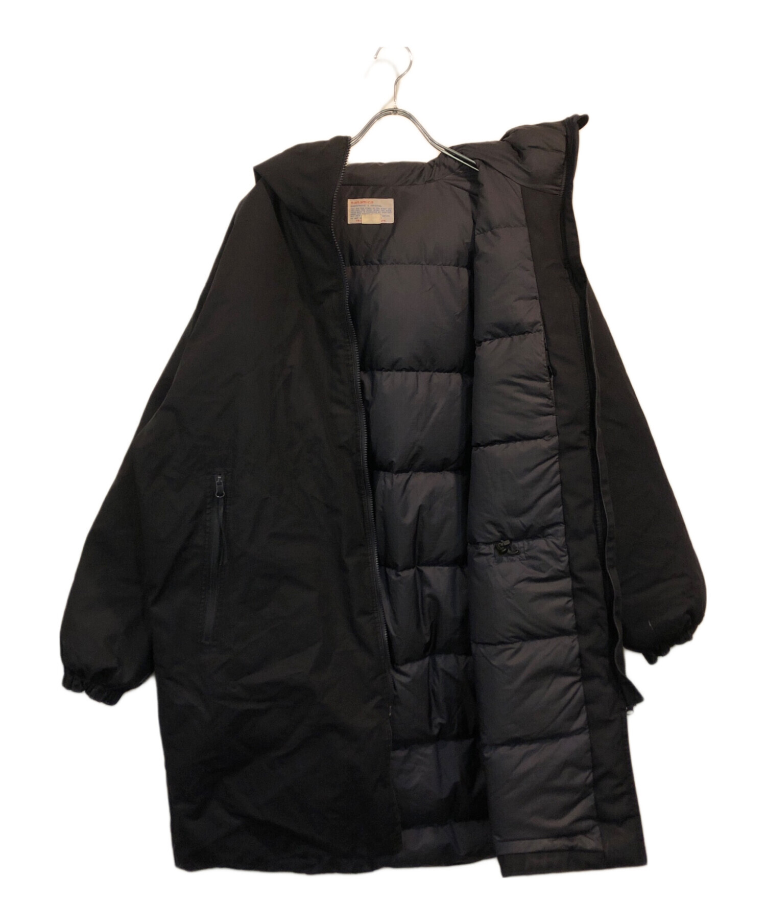 中古・古着通販】nanamica (ナナミカ) down long coat ネイビー 中古・古着通販】nanamica (ナナミカ) down long coat ネイビー