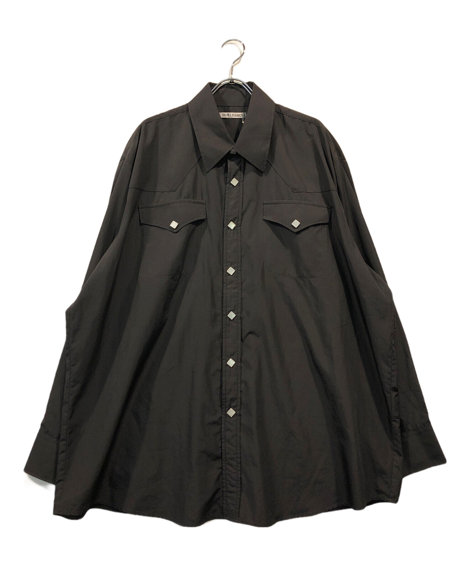 中古・古着通販】OUR LEGACY (アワーレガシー) RANCH SHIRT ブラック 