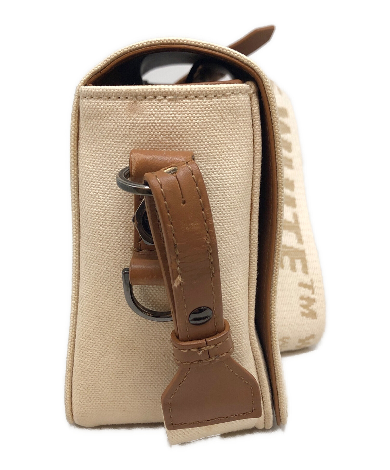 中古・古着通販】OFFWHITE (オフホワイト) ショルダーバッグ キナリ