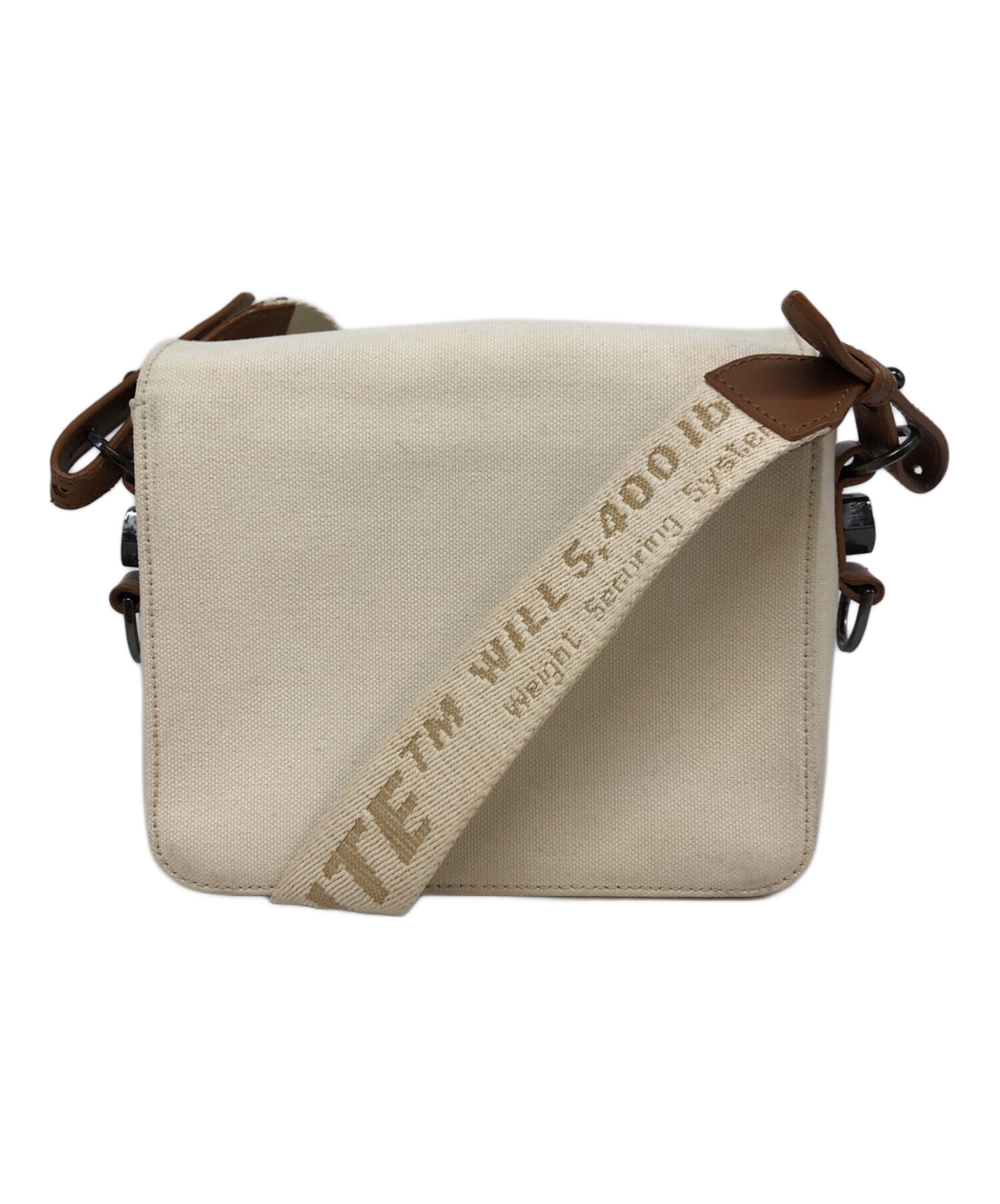 中古・古着通販】OFFWHITE (オフホワイト) ショルダーバッグ キナリ