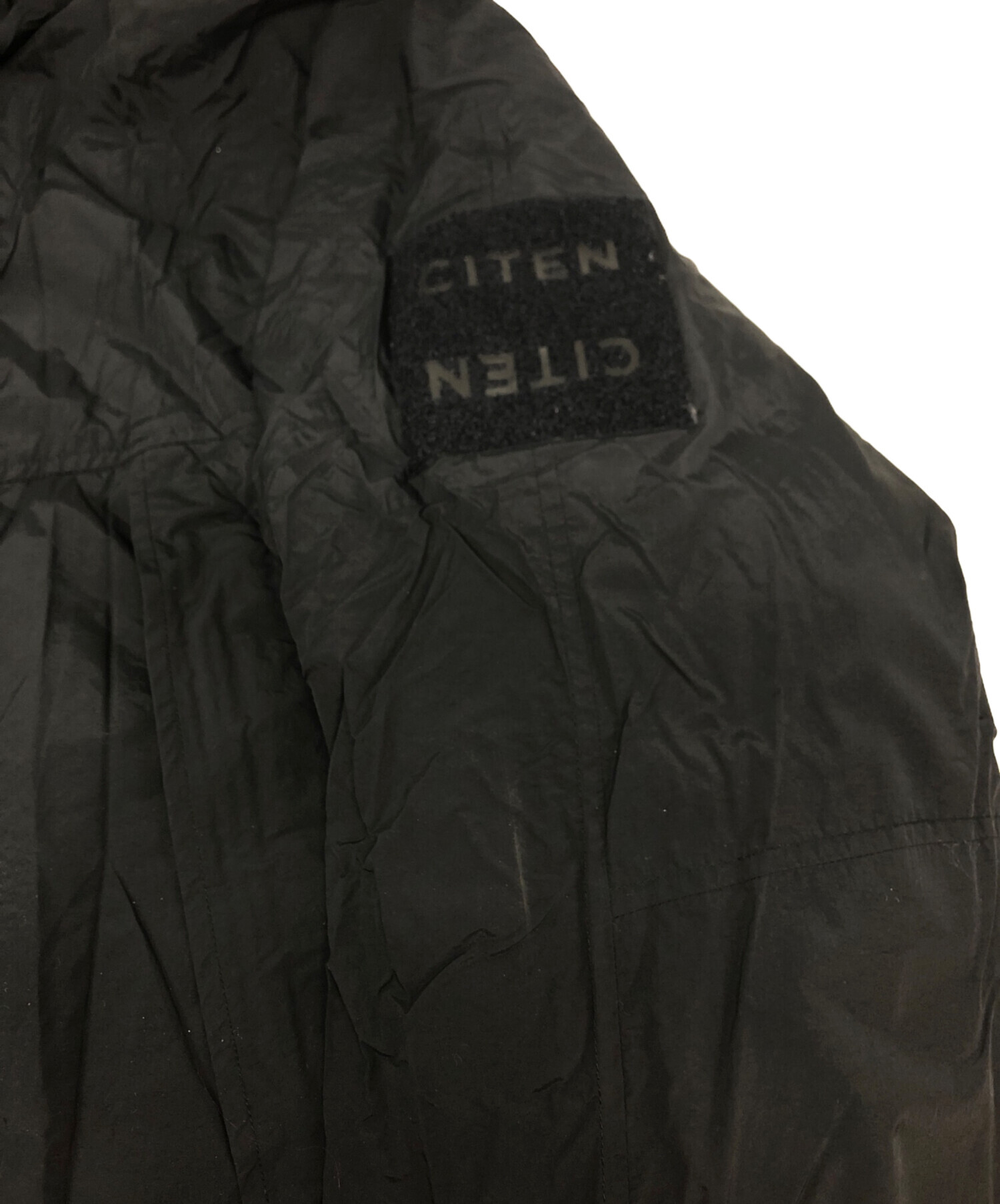 【別注】＜TAION×CITEN＞シンプルダウン BLACK S 別注】＜TAION×CITEN＞シンプルダウン