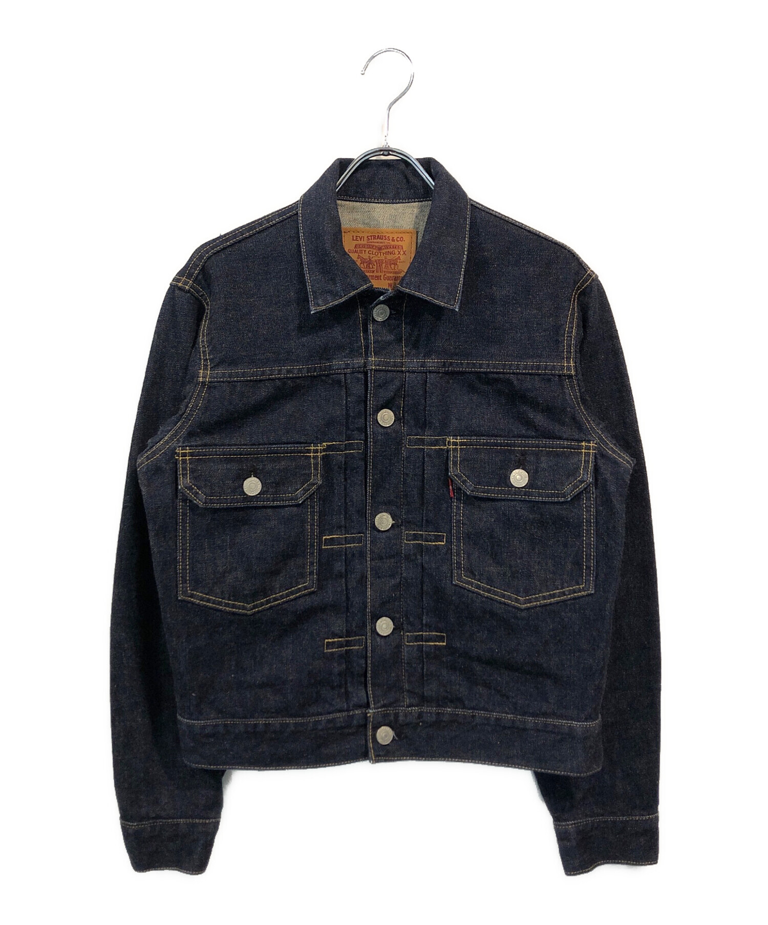 Levi's Lot 507 ダークデニムジャケット W34 中古・古着通販】LEVI'S (リーバイス) 復刻507デニムジャケット