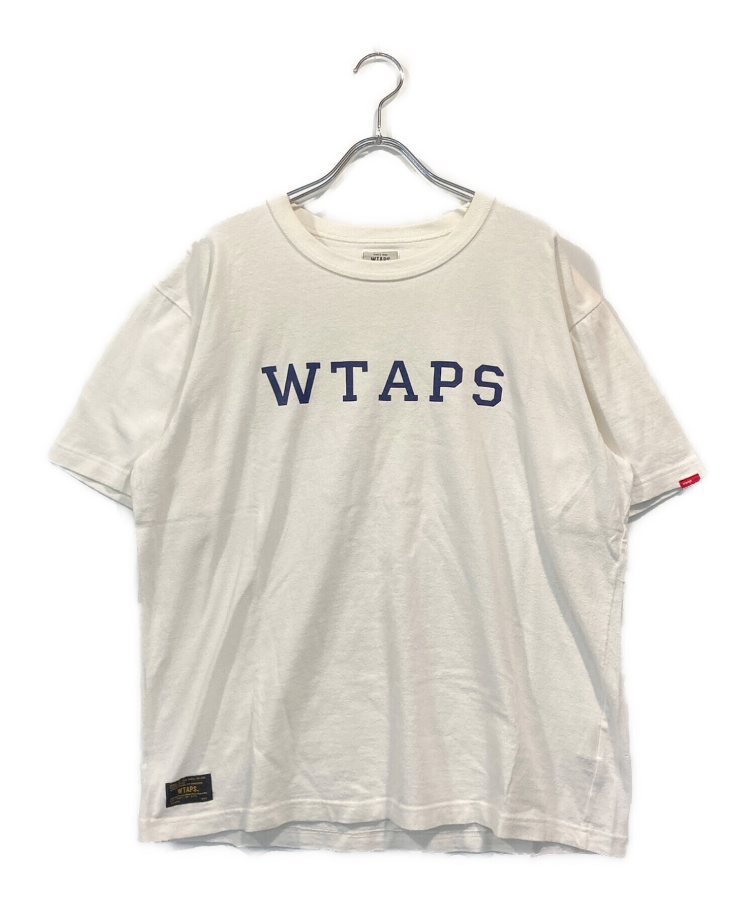 中古・古着通販】WTAPS (ダブルタップス) ロゴプリントTシャツ 