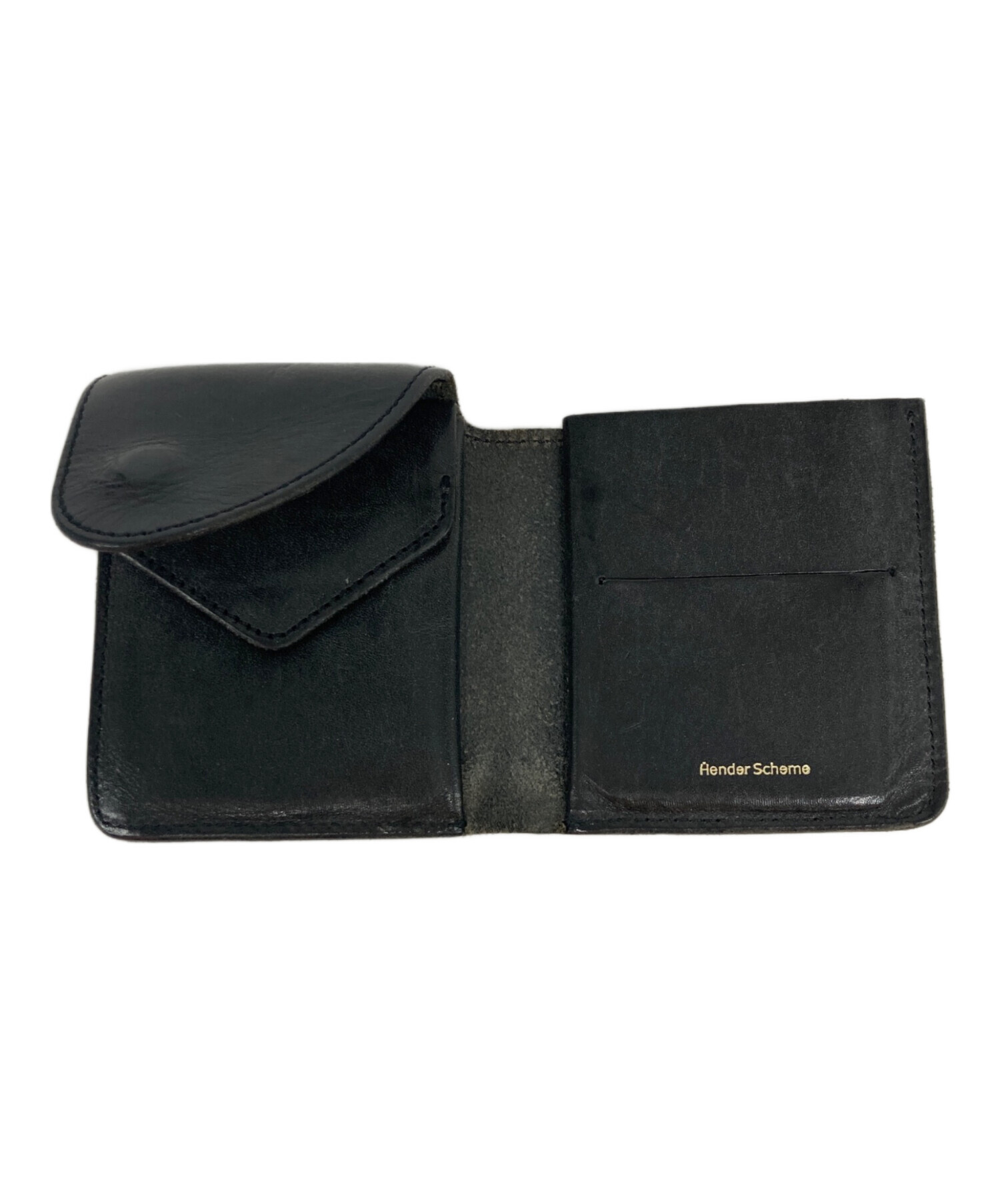 エンダースキー ファッション Hendar Scheme ブラック二つ折り財布