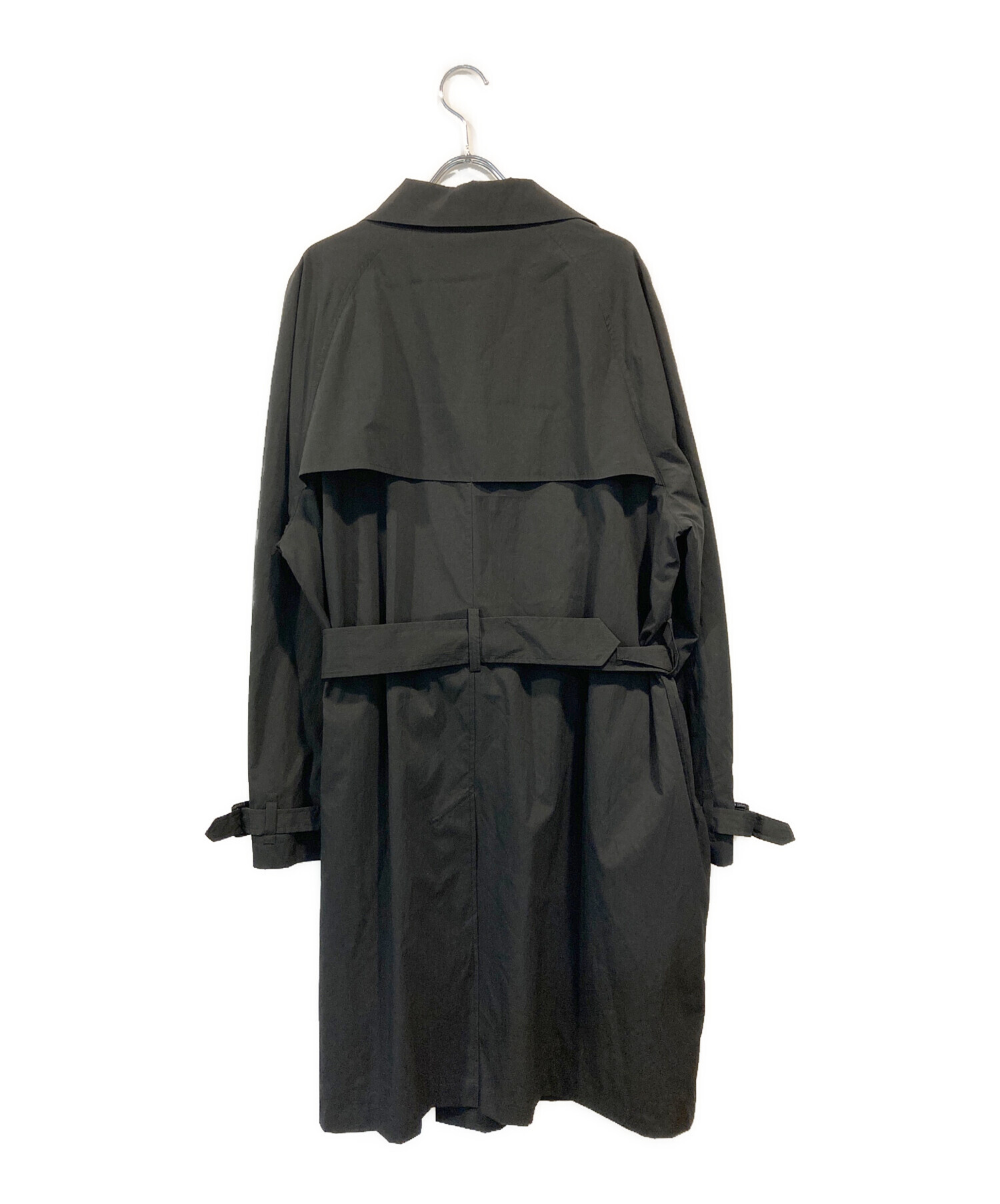 ES:S　エス　トレンチコート　ブラック Hello,ES:S」これが大人の“ちょいゆる”シルエット。｜TOKYOlife