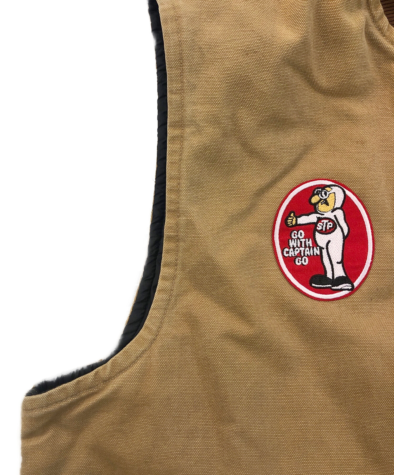 中古・古着通販】CarHartt (カーハート) ダック地ワッペンベスト