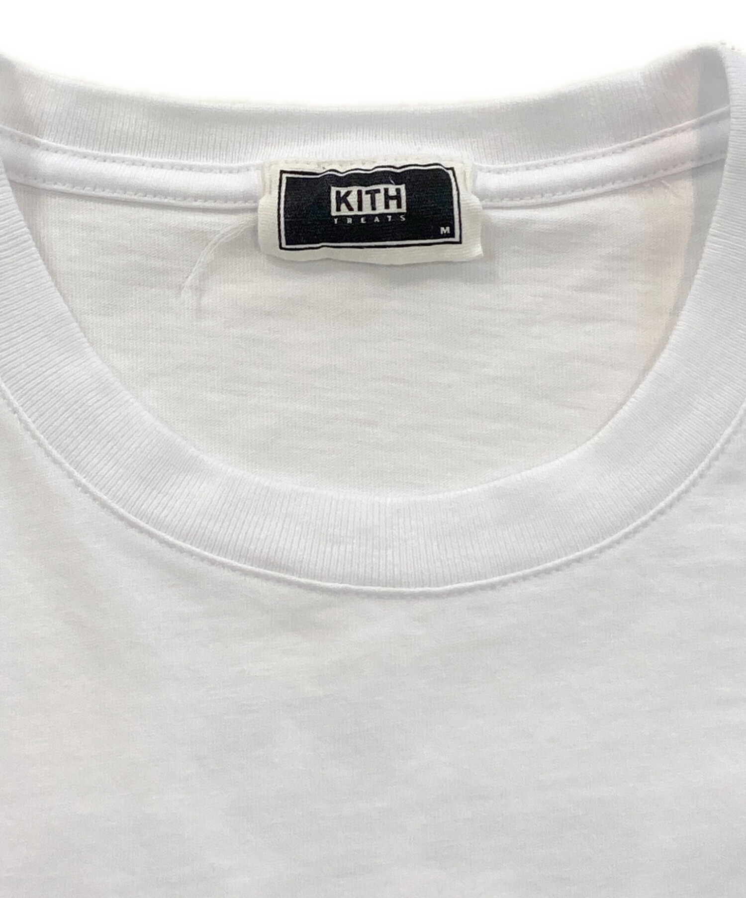 中古・古着通販】KITH (キス) バックプリントTシャツ ホワイト サイズ 