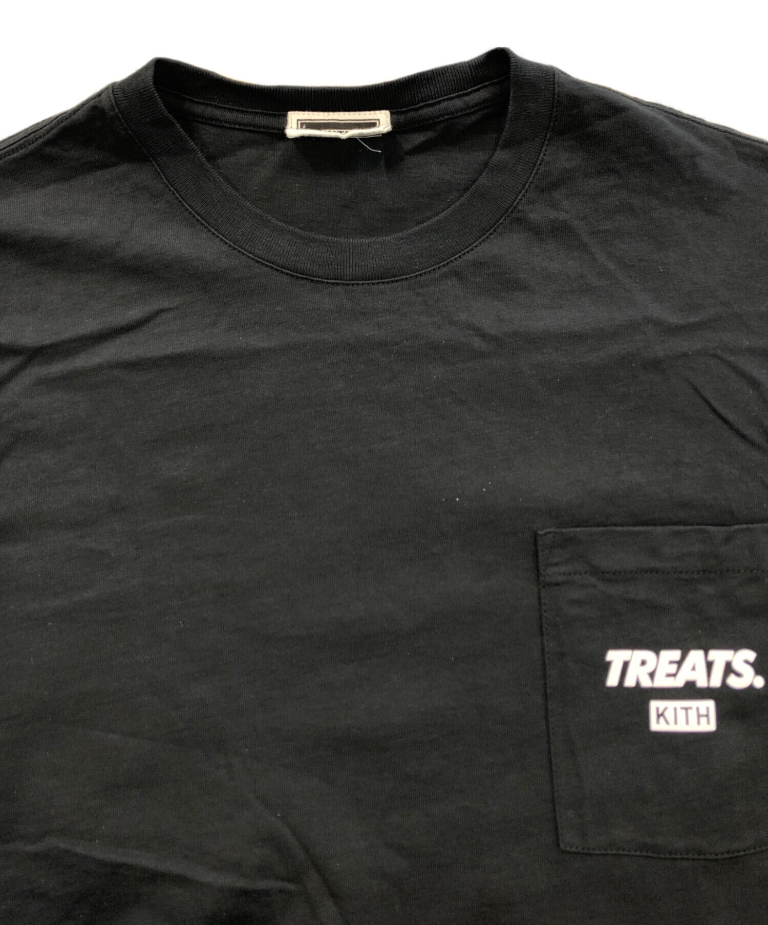 中古・古着通販】KITH (キス) バックプリントTシャツ ブラック サイズ 