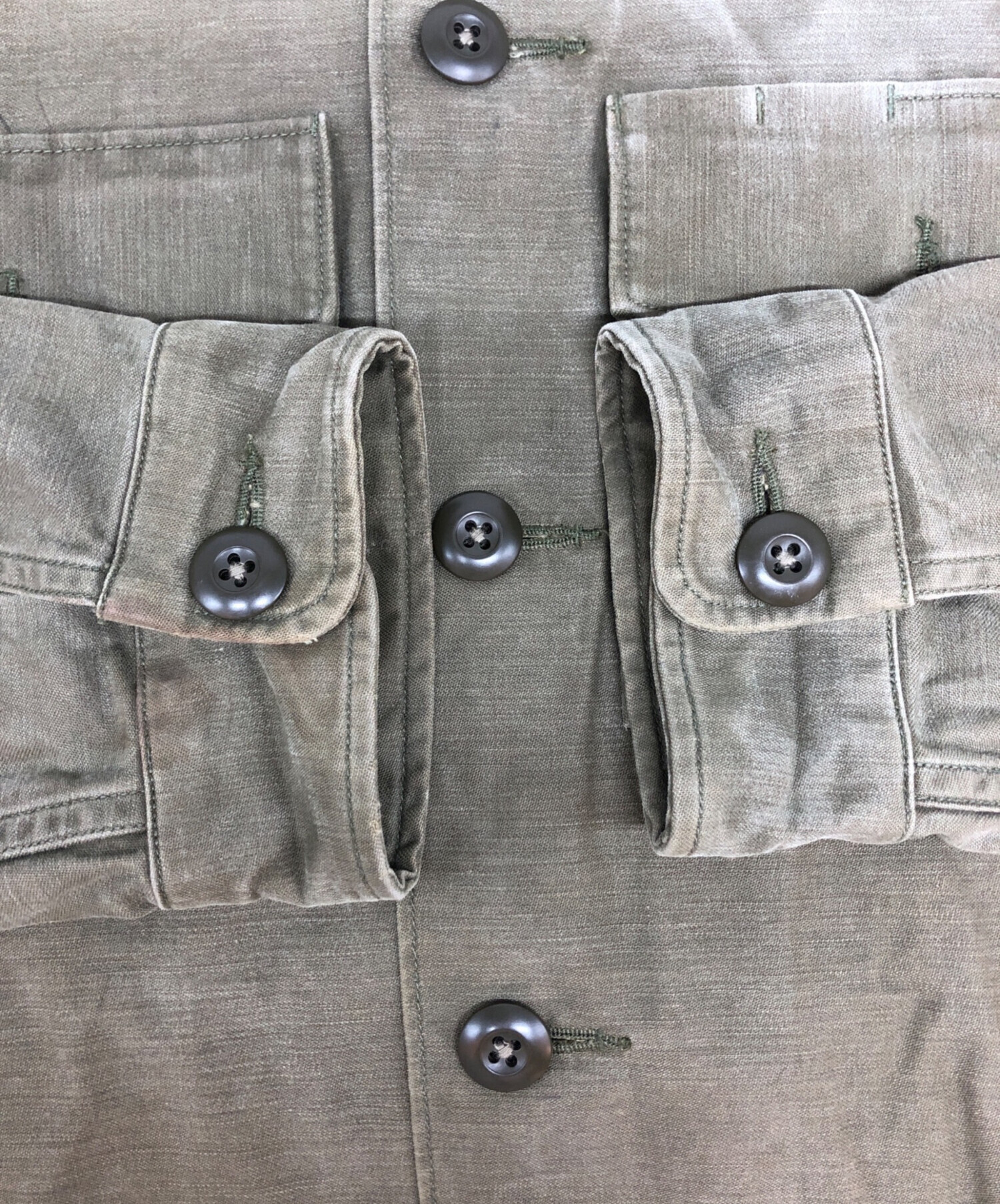 中古・古着通販】RRL (ダブルアールエル) バックサテンオーバーシャツ