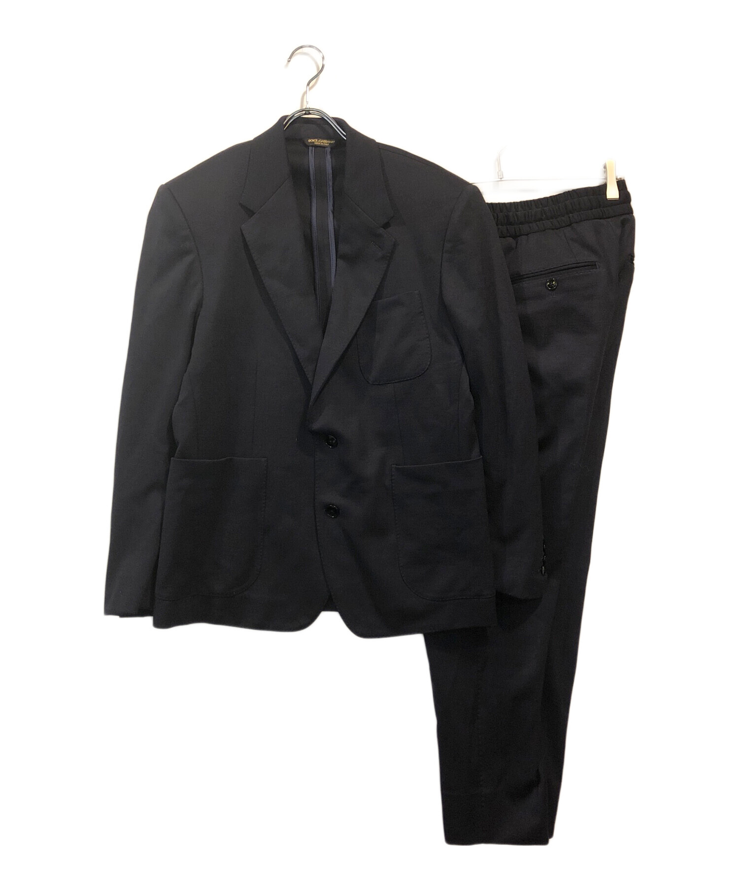 中古 ドルチェ＆ガッバーナ スーツ上下セット size48 DOLCE＆GABBANA