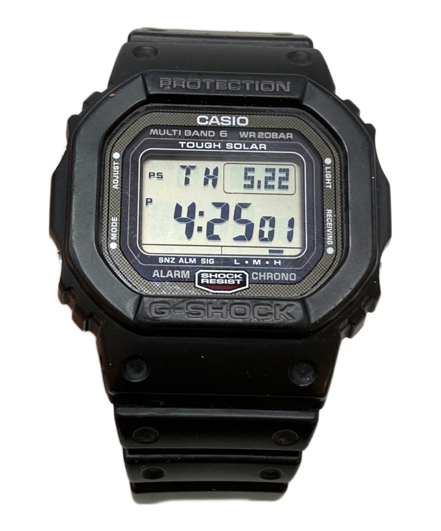 中古・古着通販】CASIO (カシオ) デジタルウォッチ ブラック×ブラック