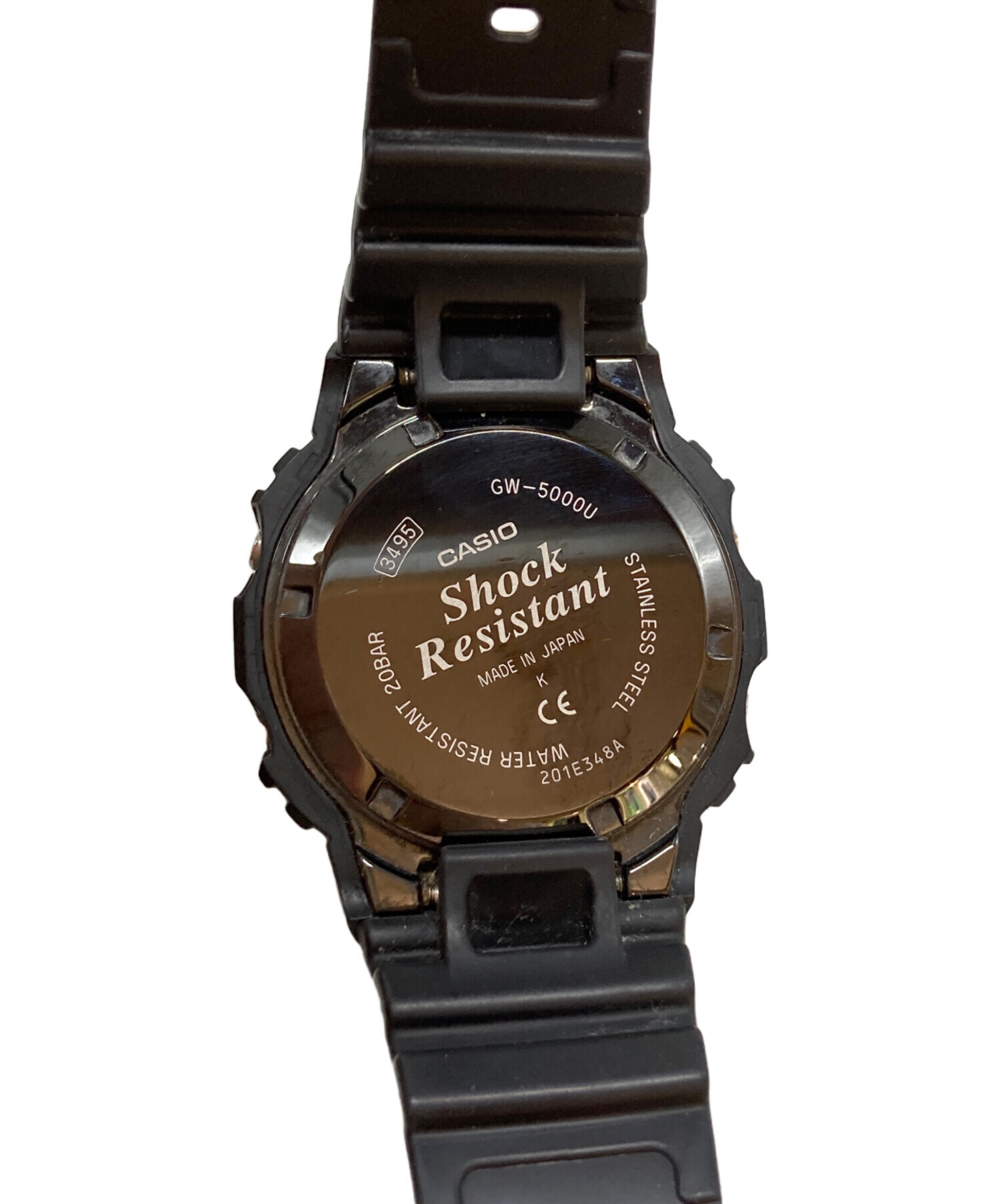 中古・古着通販】CASIO (カシオ) デジタルウォッチ ブラック×ブラック 