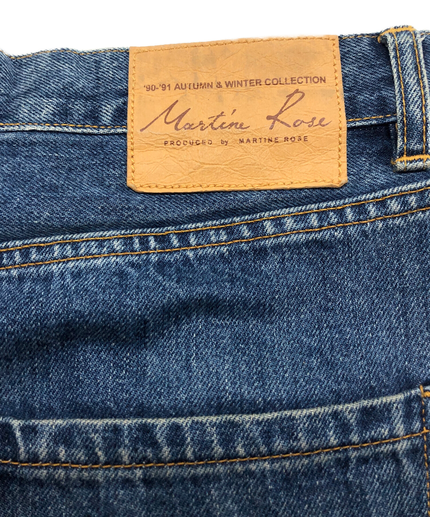 MARTINE ROSE マーティンローズ ペインター パンツ M 中古・古着通販】Martine rose (マーティン・ローズ) デニムパンツ