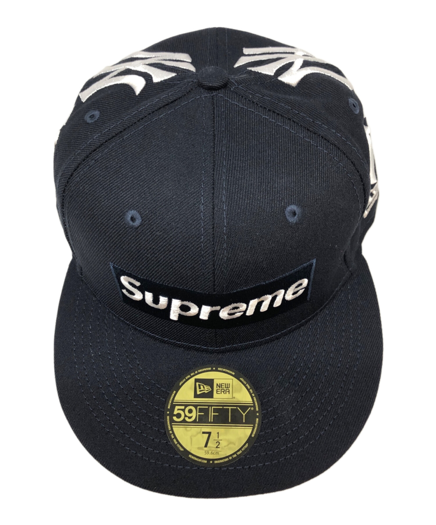 supreme×ニューエラ「最高」ロゴベースボールキャップ 【公式通販】