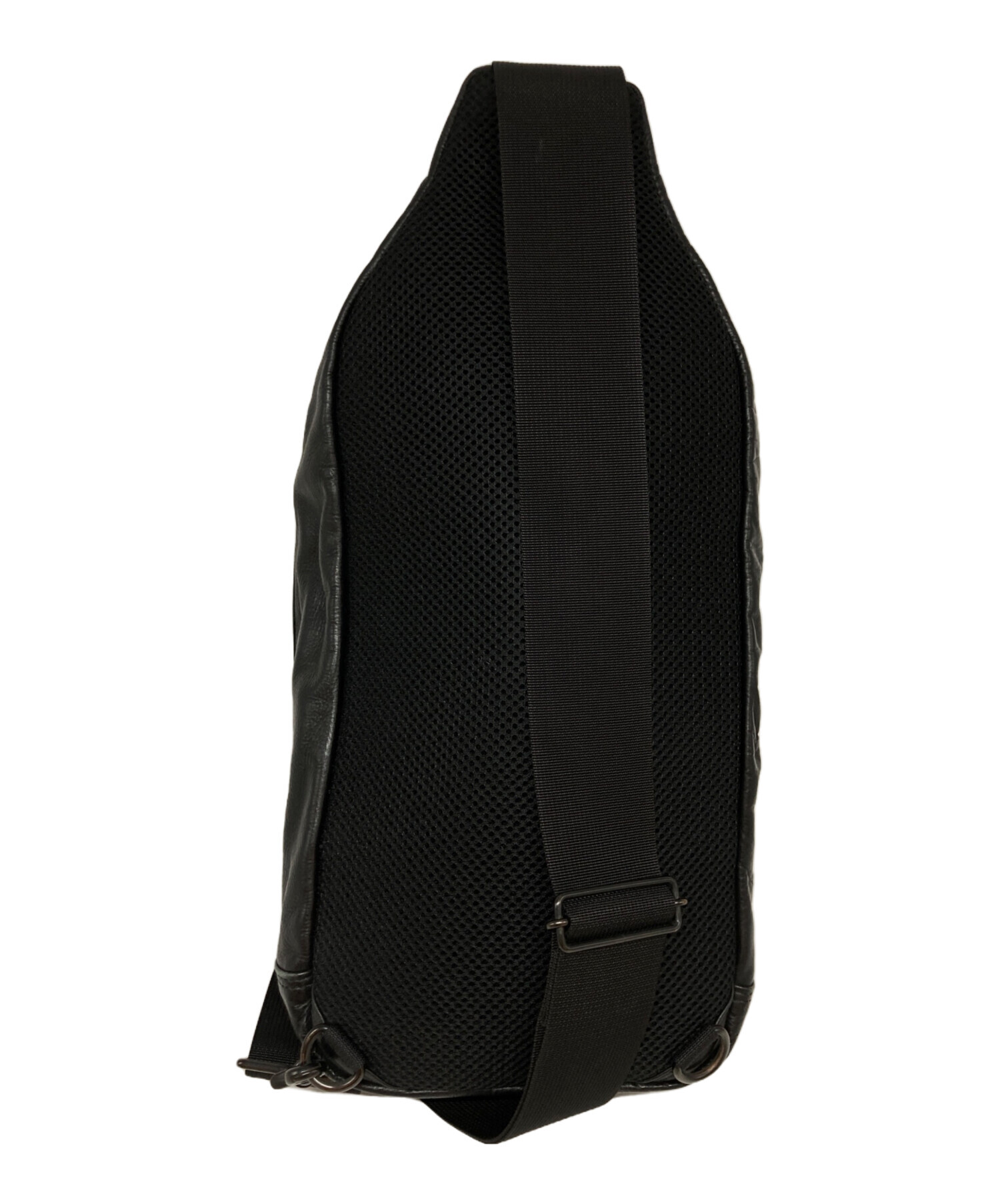 中古・古着通販】PORTER (ポーター) ワンショルダーバッグ ブラック 